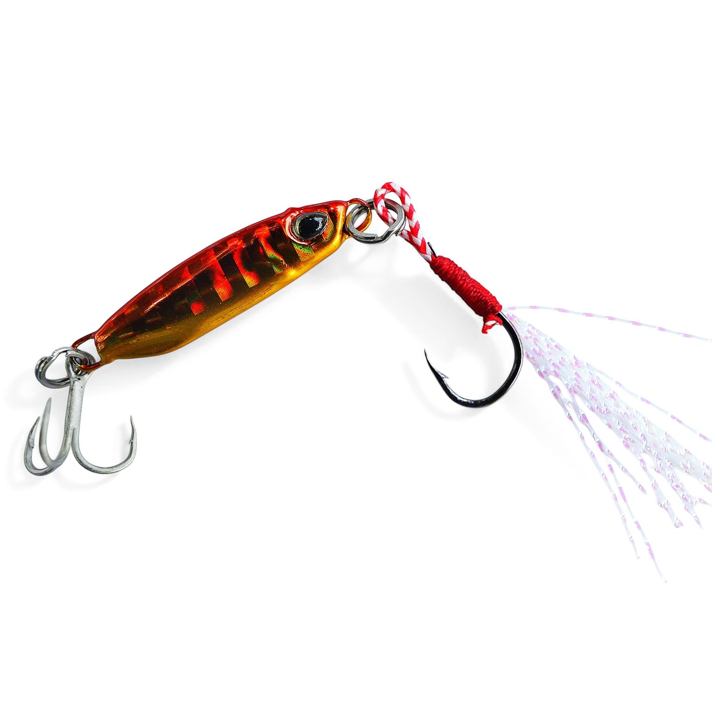 5gms Ultra Light Jigs with Assist Hook & Treble Hook