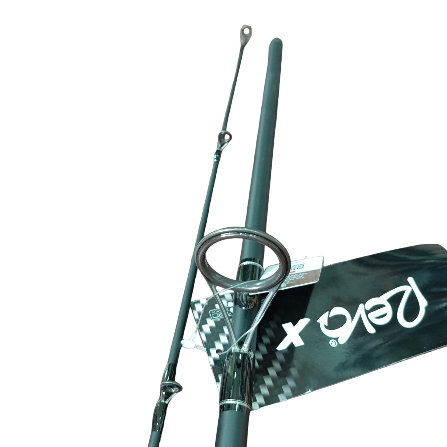 Abu Garcia Revo X 10Ft Spinning Fishing Rod Tip And Guide Close Up Image