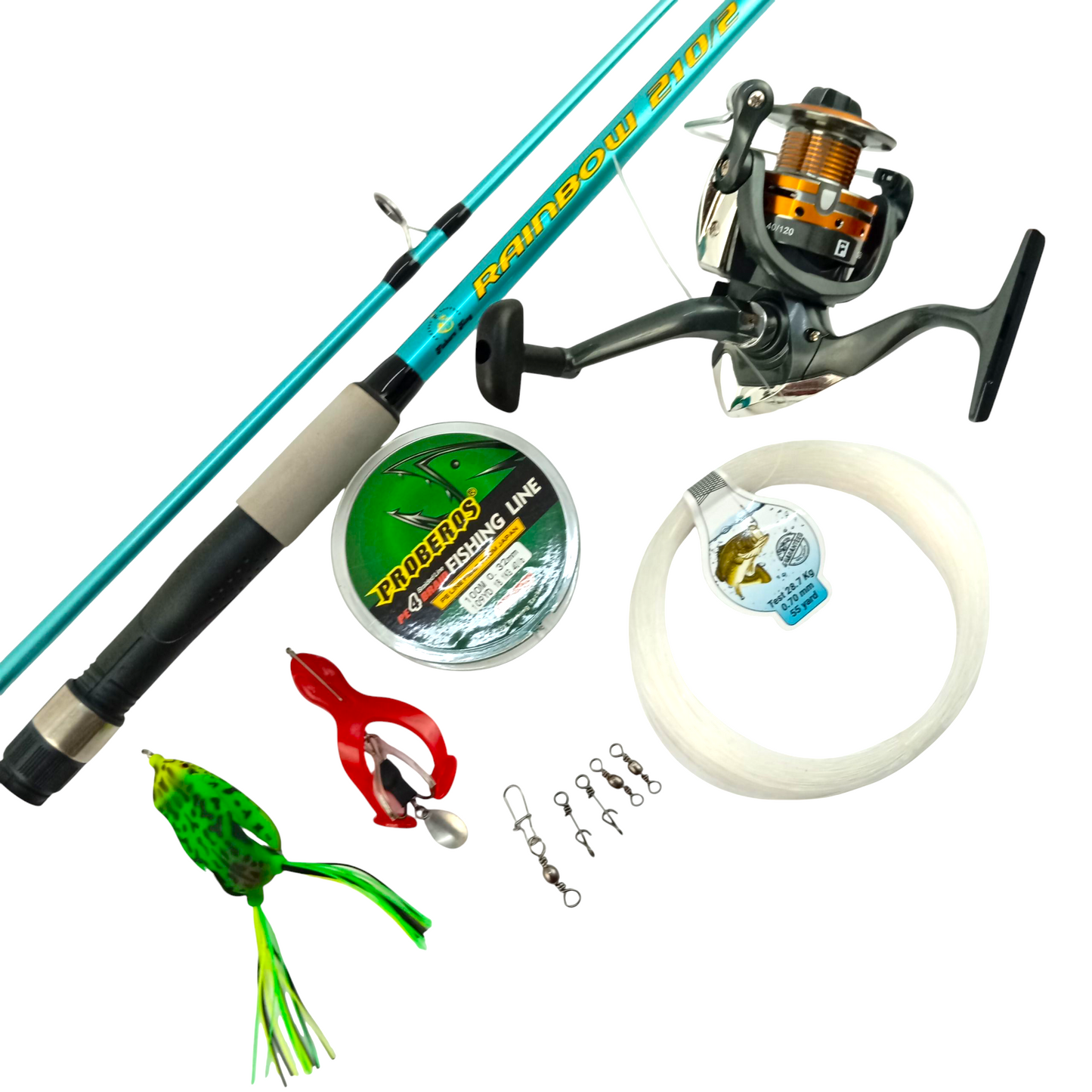 Beginner Light Weight Snakehead Fishing Combo