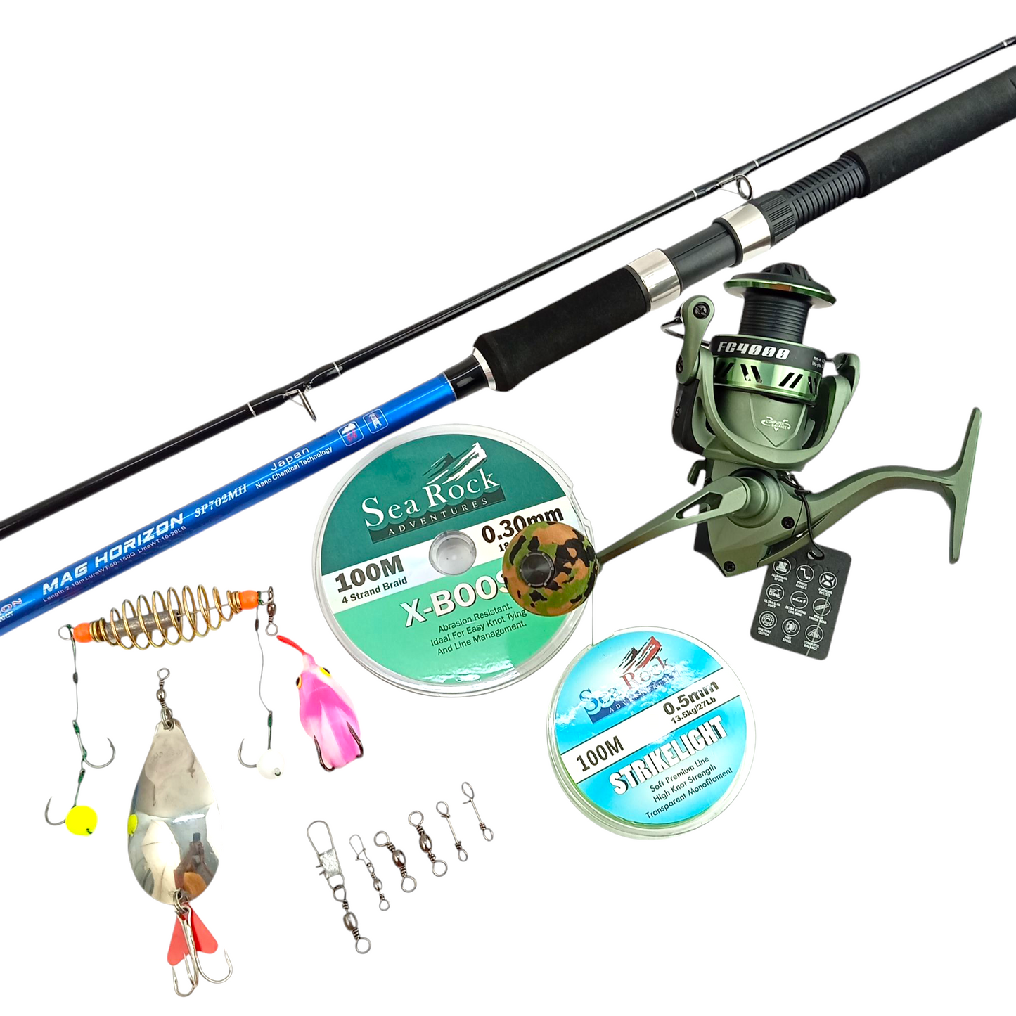 Beginner Lite Weight Premium Fresh Water Fishing Combo