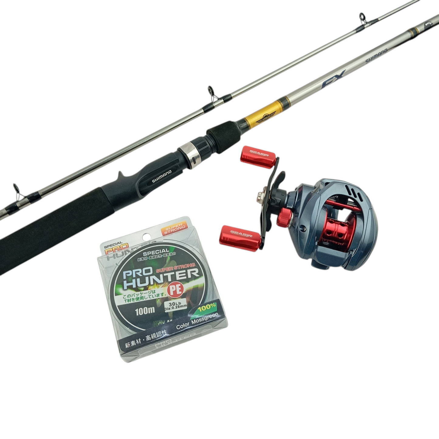 Beginner Shimano Baitcasting Rod & Reel Combo