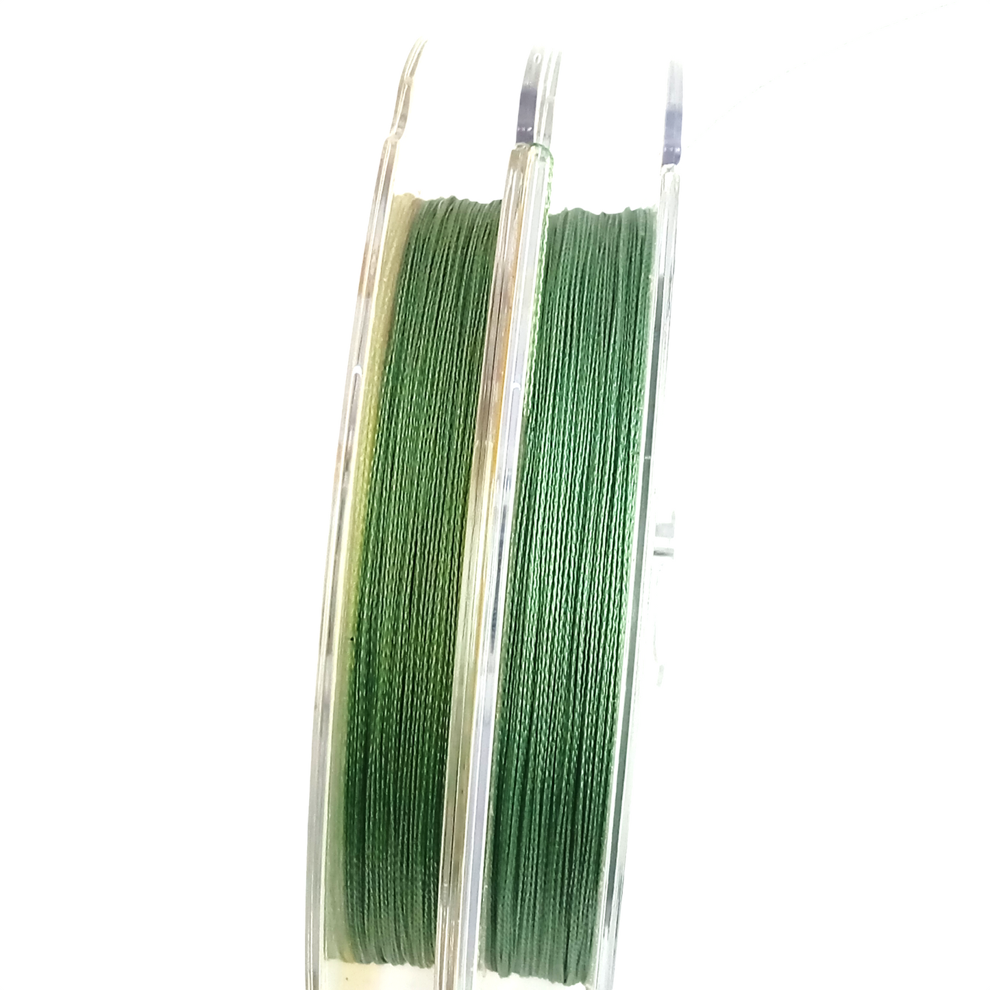 Berkley Micro Braid 4X Connected Spools 15lb,20lb Close Up Image