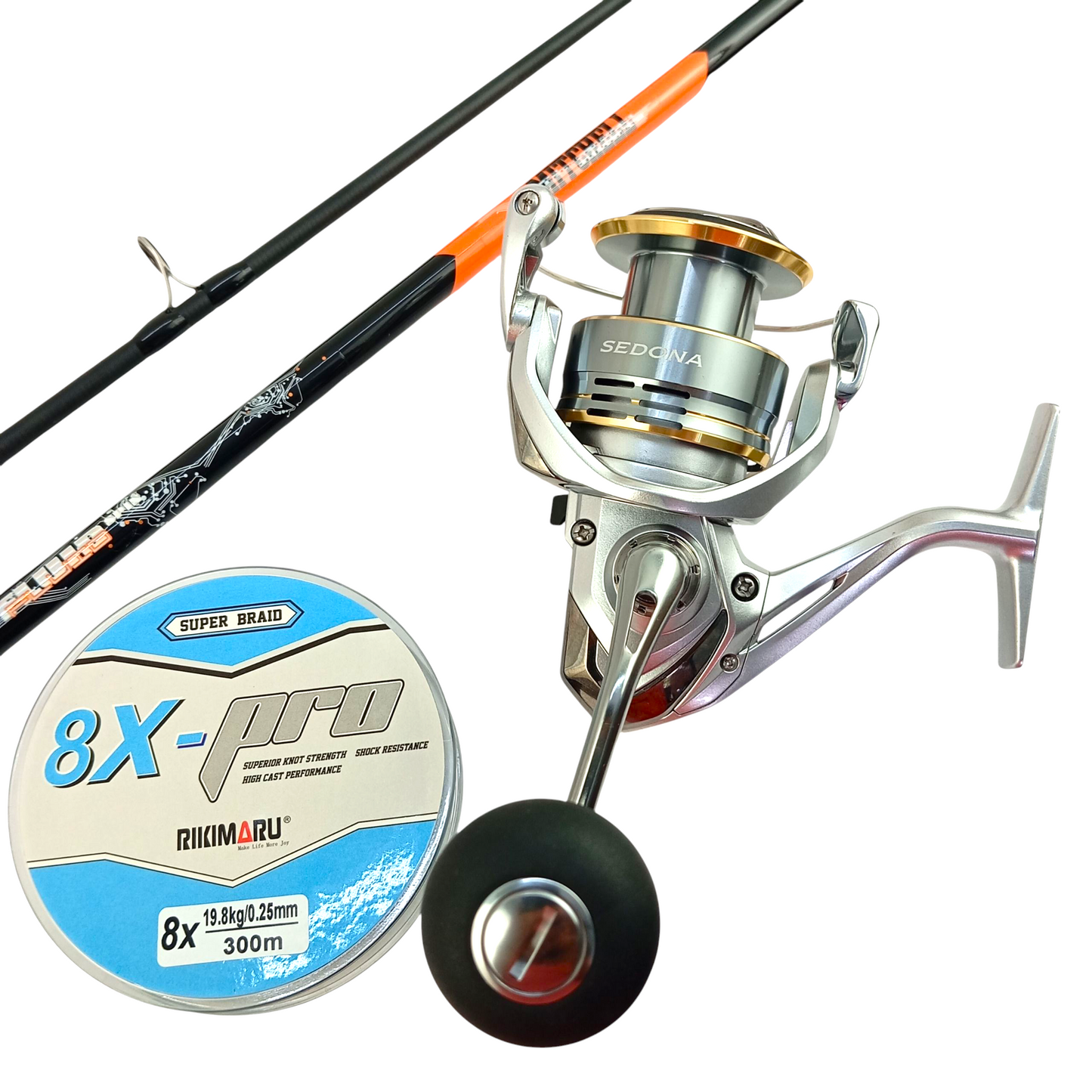 Best Shore Fishing Jigging Combo| Mitchell Fluid 9ft Rod |Shimano Sedona C5000XG