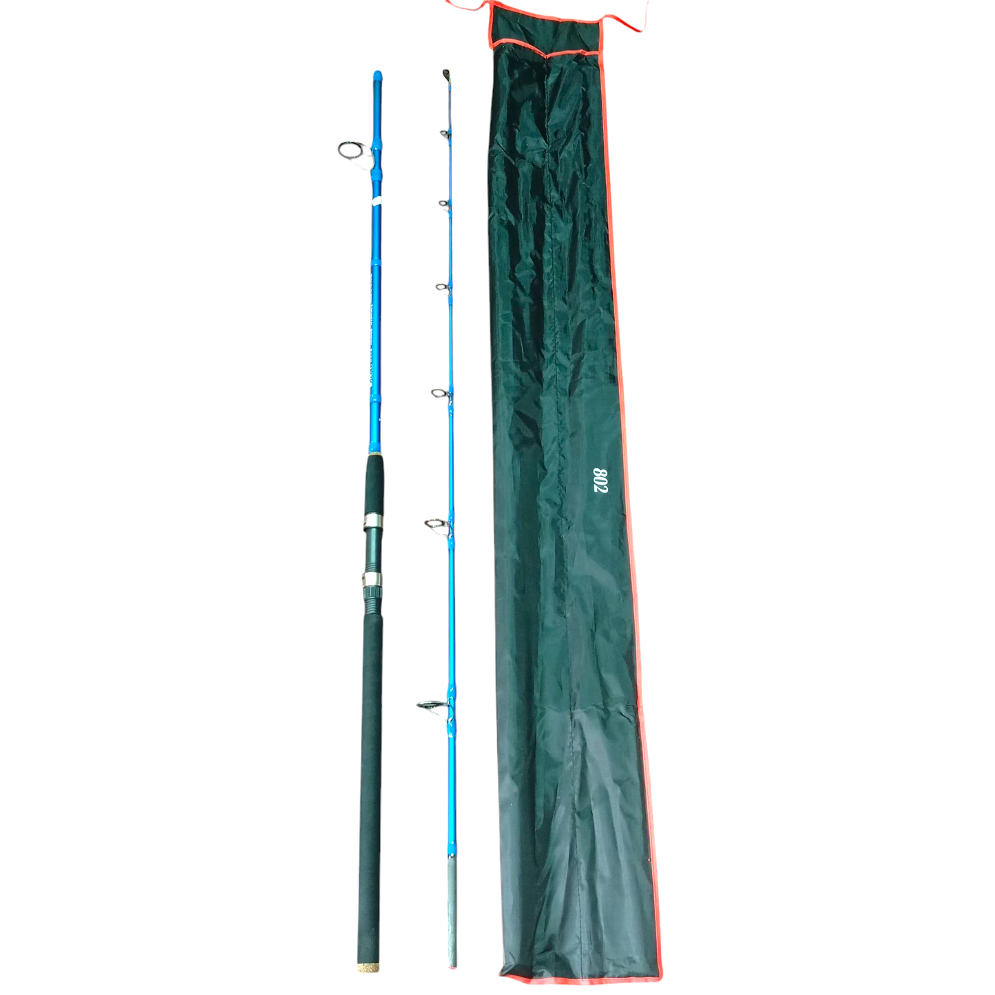 Blue Pearl 8ft Spinning Fishing Rod