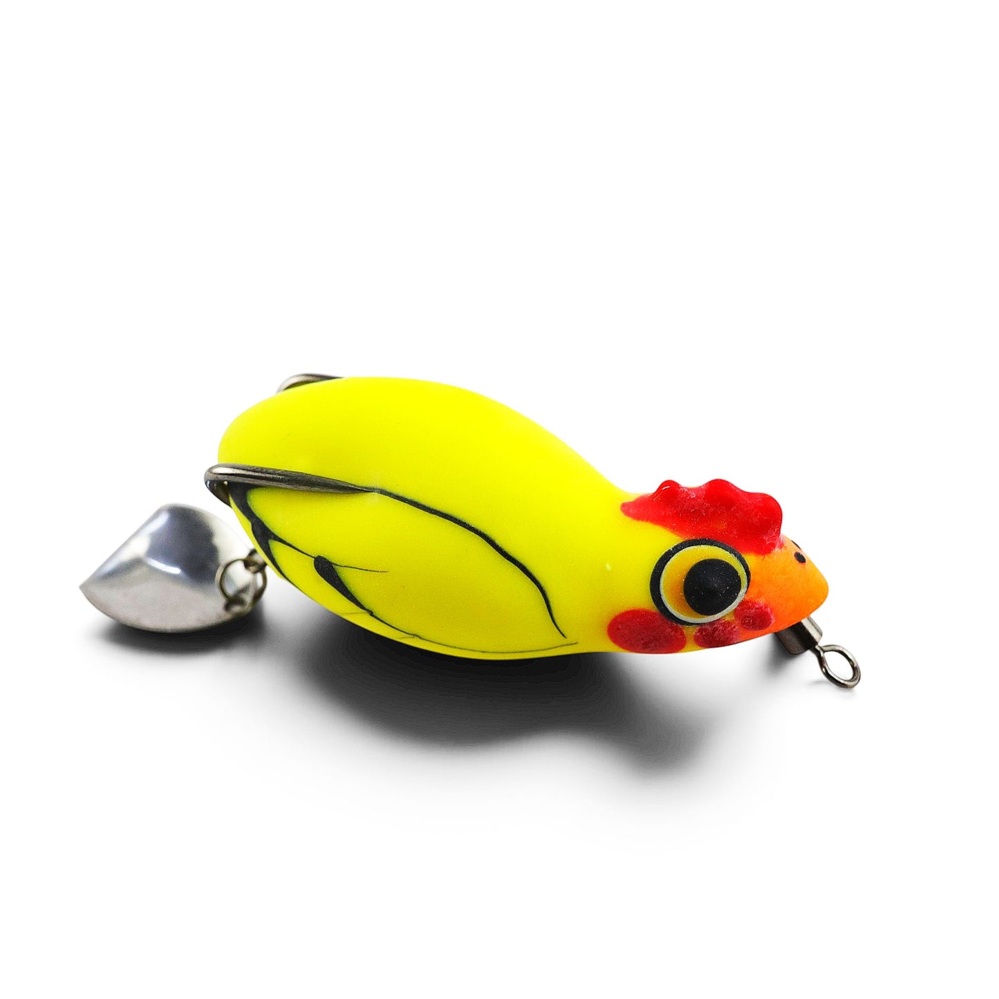 Bravvo Mr.Hen Frog Size 5.5cm 8-10gms| Hand Made Fishing Frog Lure