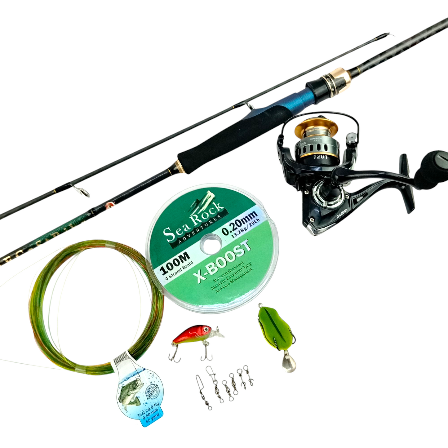 Budget Friendly Ultralight Freshwater and Saltwater Fishing Combo
