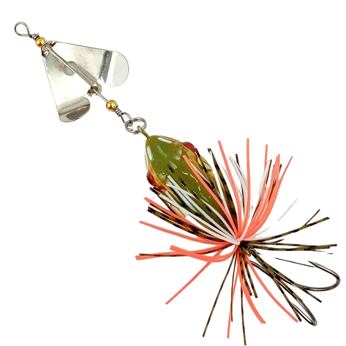 Buzz Bait Frog Lure | 13.5cm/10gm olive green image