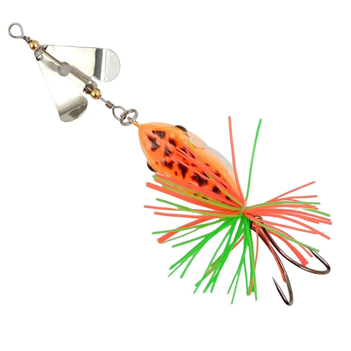 Buzz Bait Frog Lure | 13.5cm/10gm orange image
