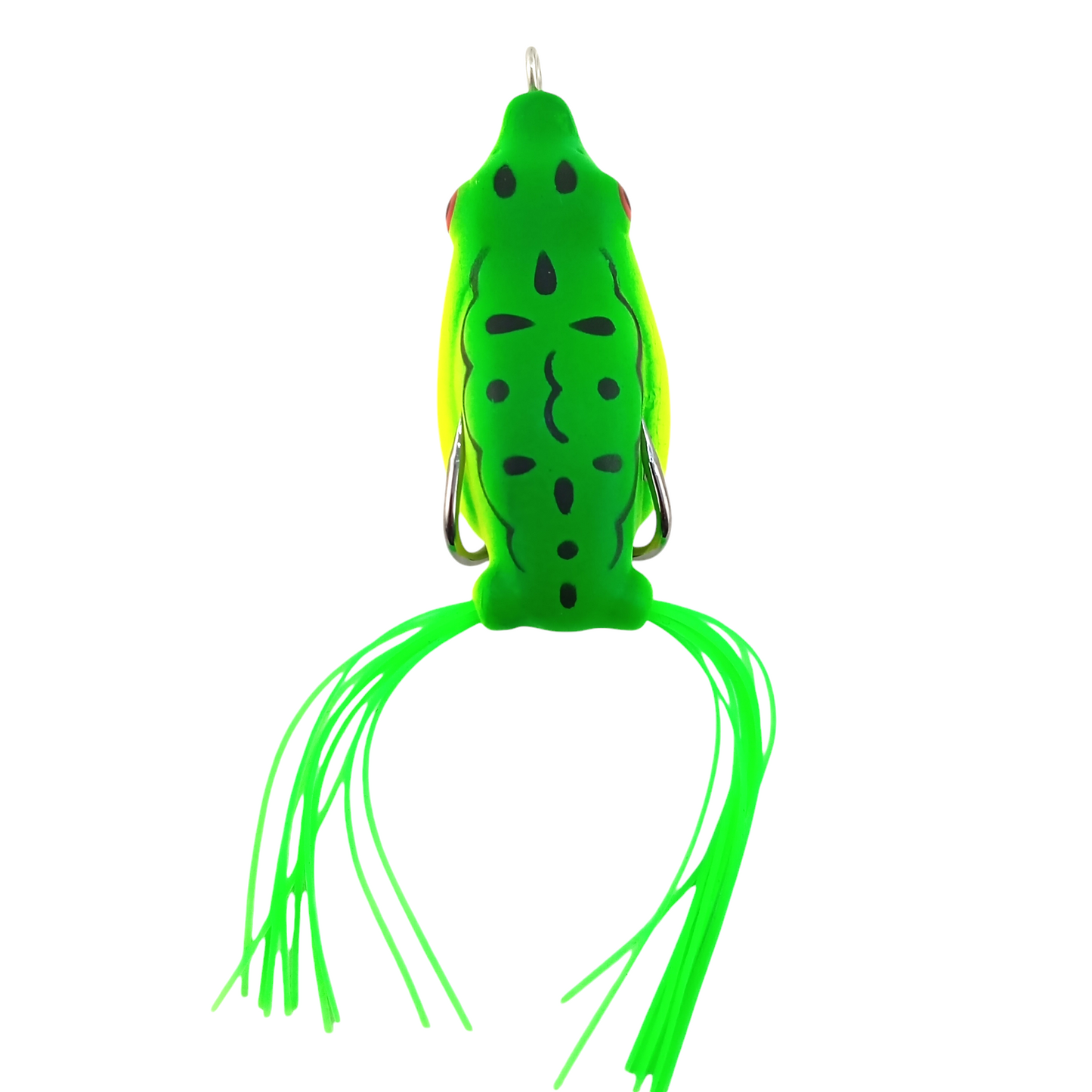 Chugbug Frog Lure 5.8cm 13gms Green Black Close Up Images