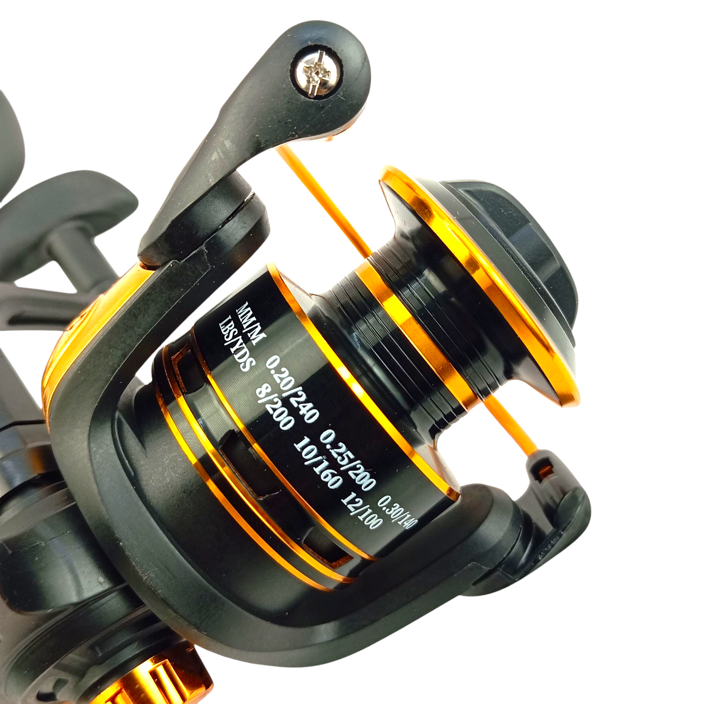 DM 4000-5000 Spinning Fishing Reel Close Up Image