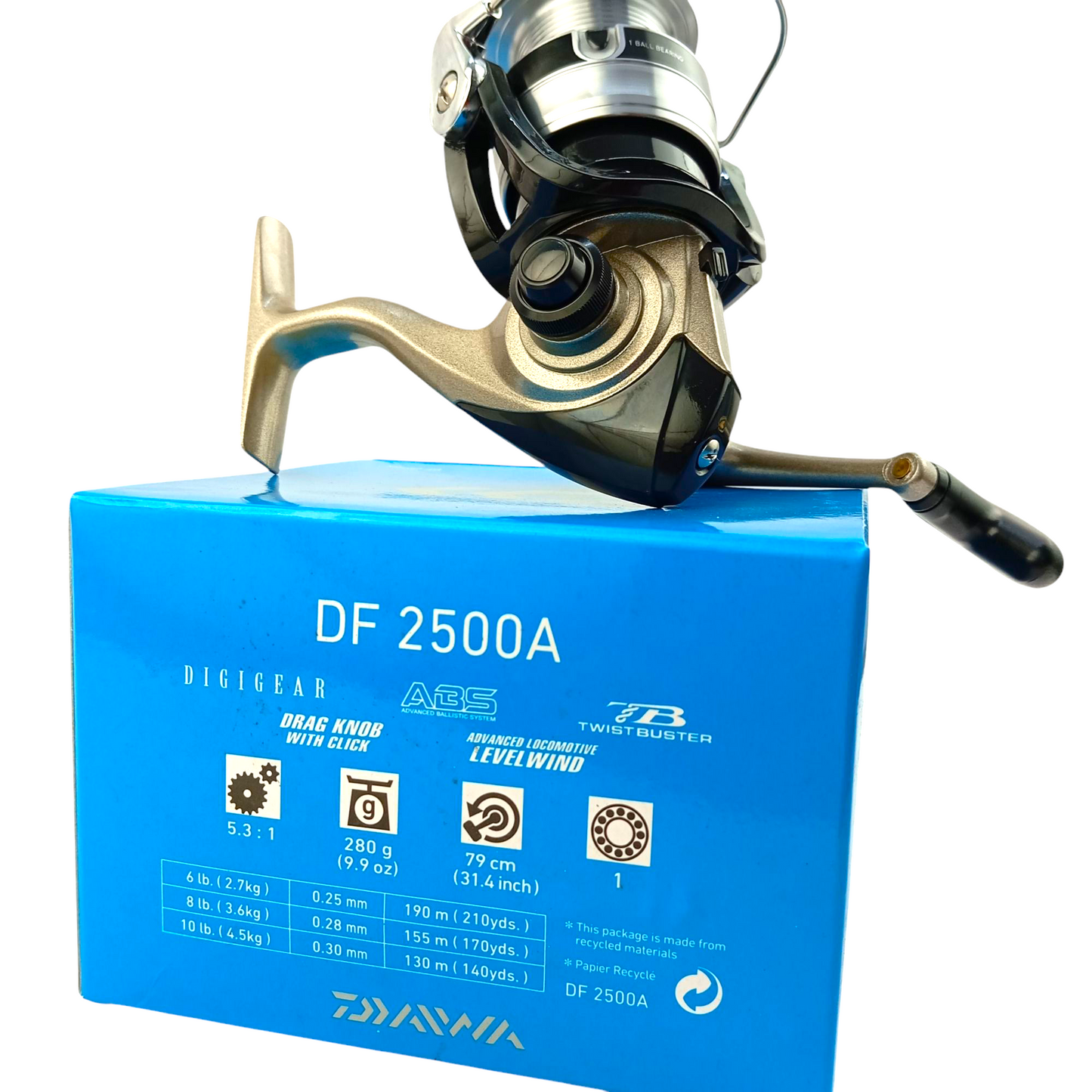 Daiwa DF 2500 A Spinning Fishing Reel