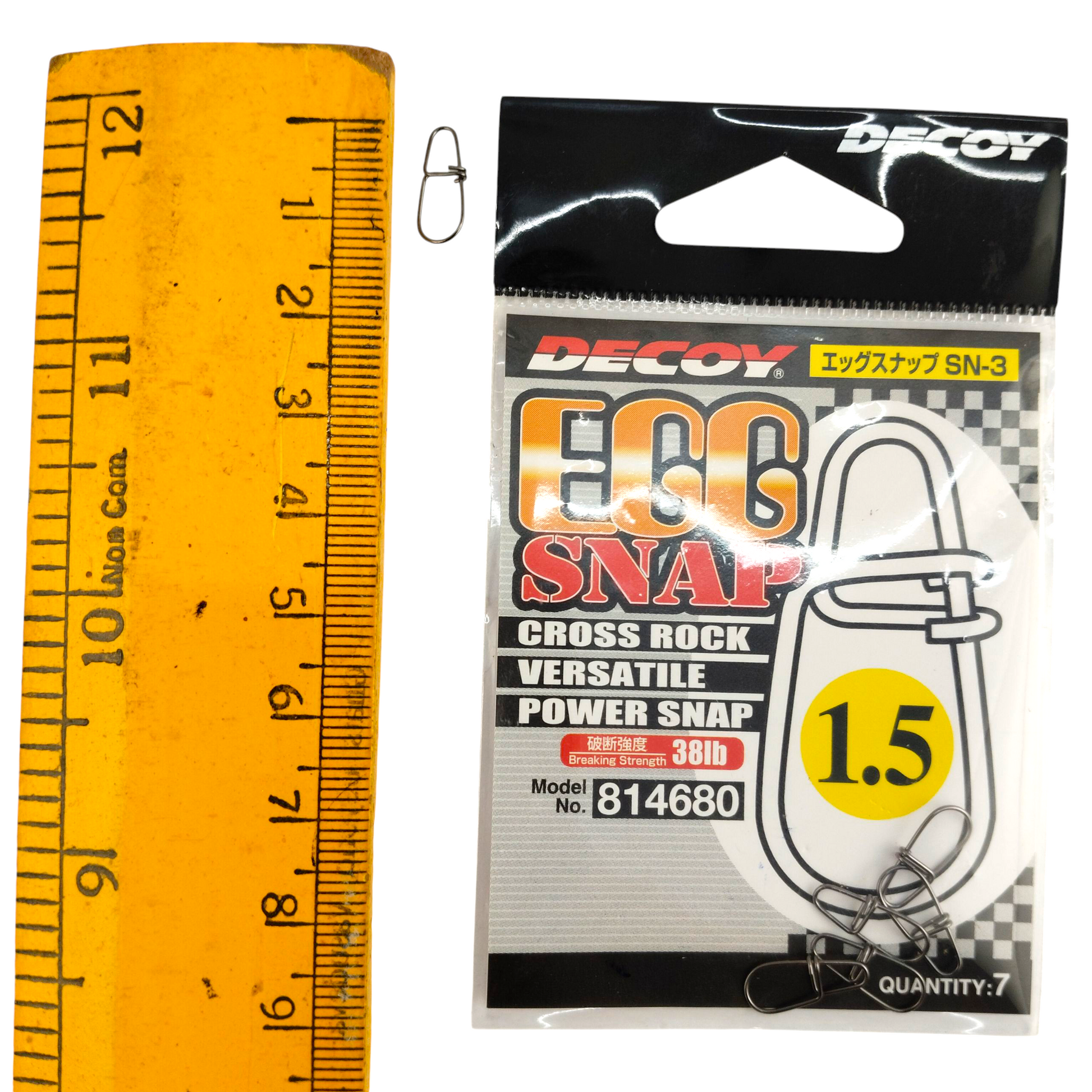 Decoy SN-3 Egg Snap Size-1.5|4|5  (Single Pc)