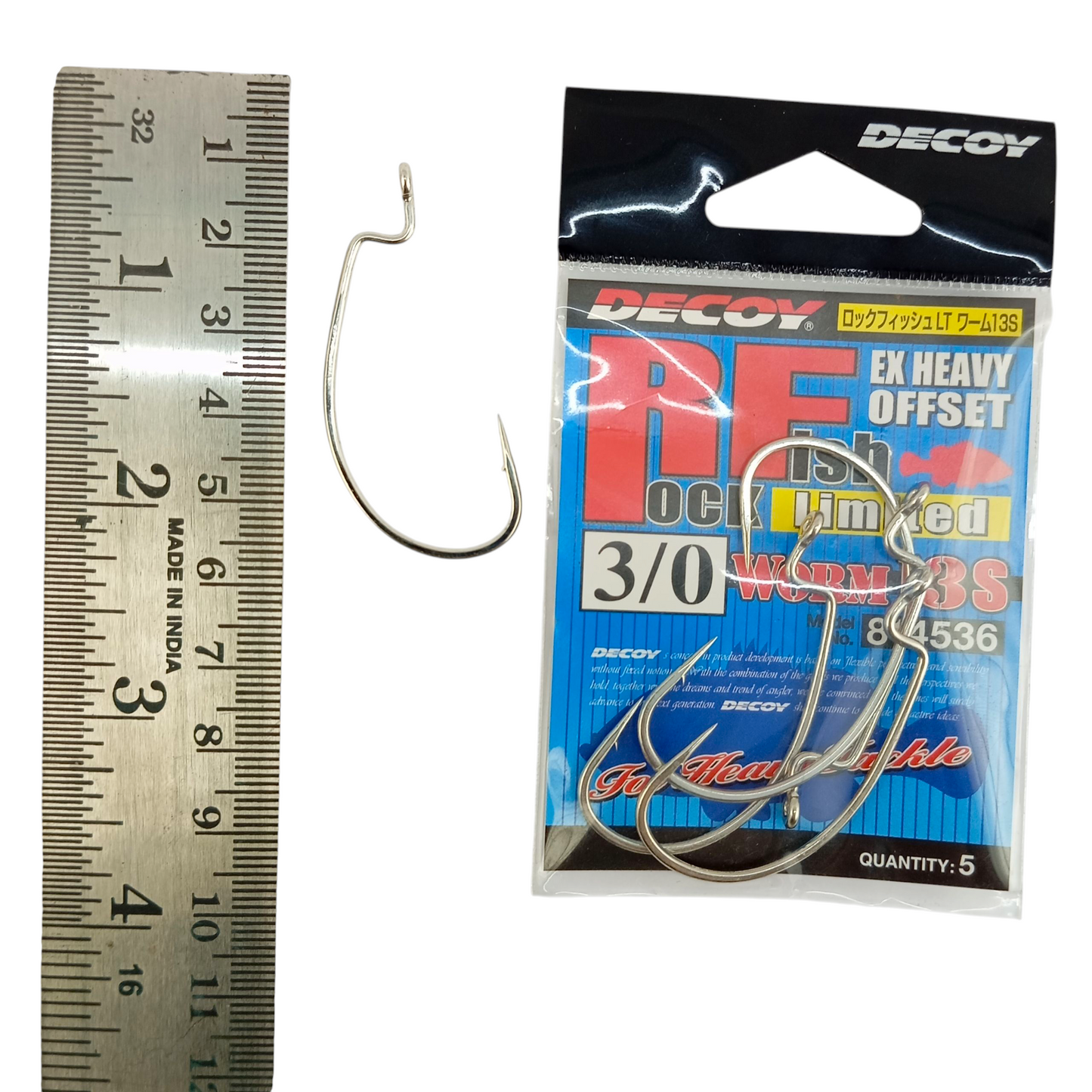 Decoy Worm-13S Rock Fish Limited Hook Size 3-0