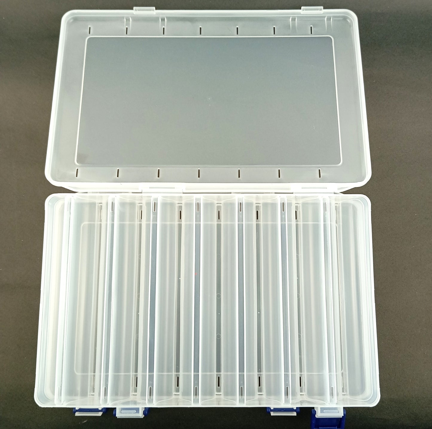 Double Sided 7-7 Tackle Box -Lure Storage 14 Compartments