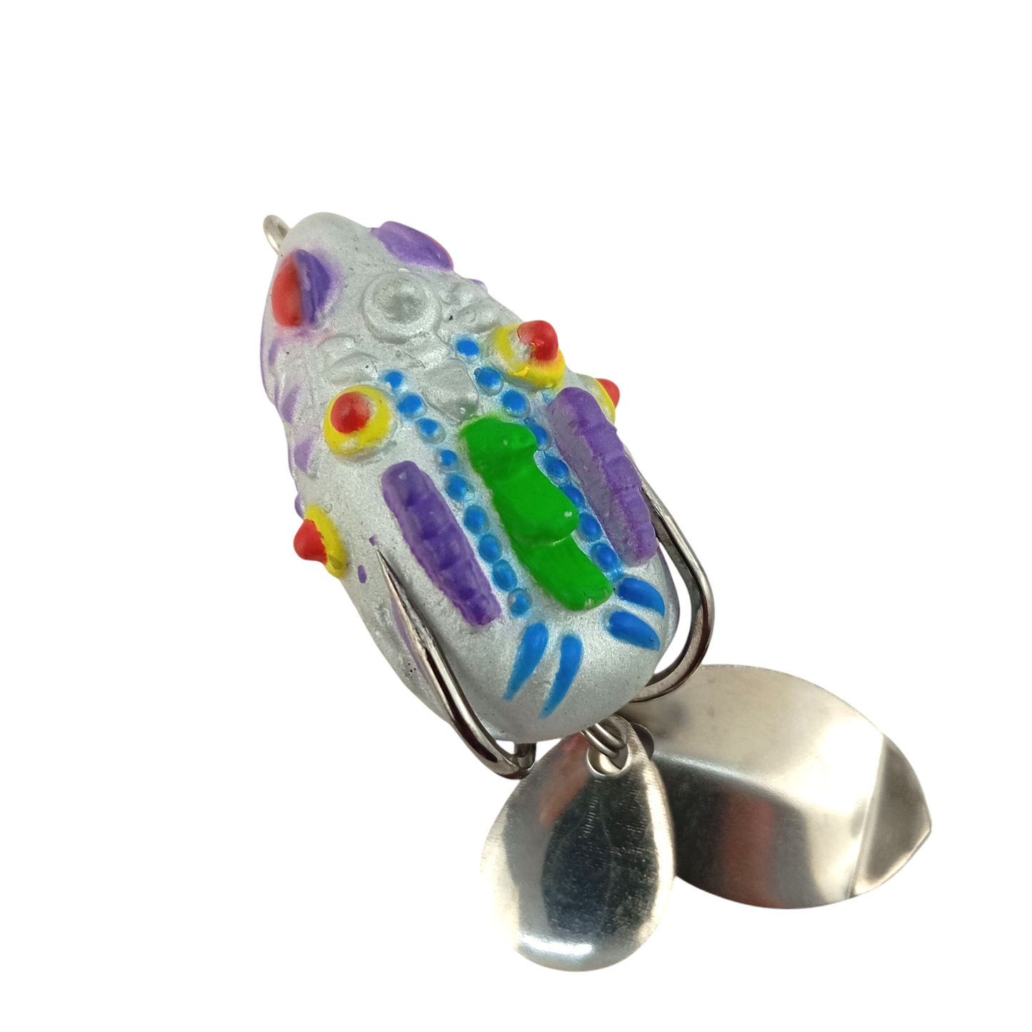 Double Spinner Frog Lure 6gms-3.5 All Colors Close Image