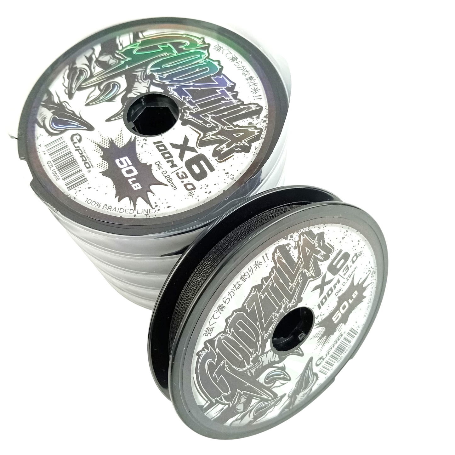 Eupro Godzilla X6 Fishing Braided Line 100m Fishing Line Connected Spools