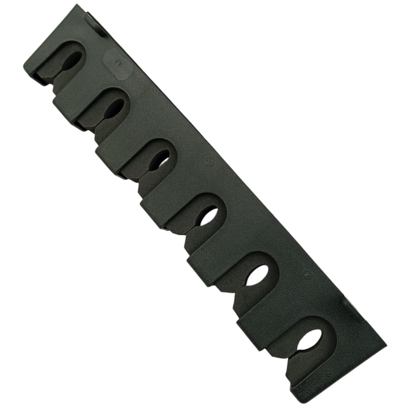 Fishing Rod Wall Mount -6 Rods -2 Parts With Screws & Mounting Cushion