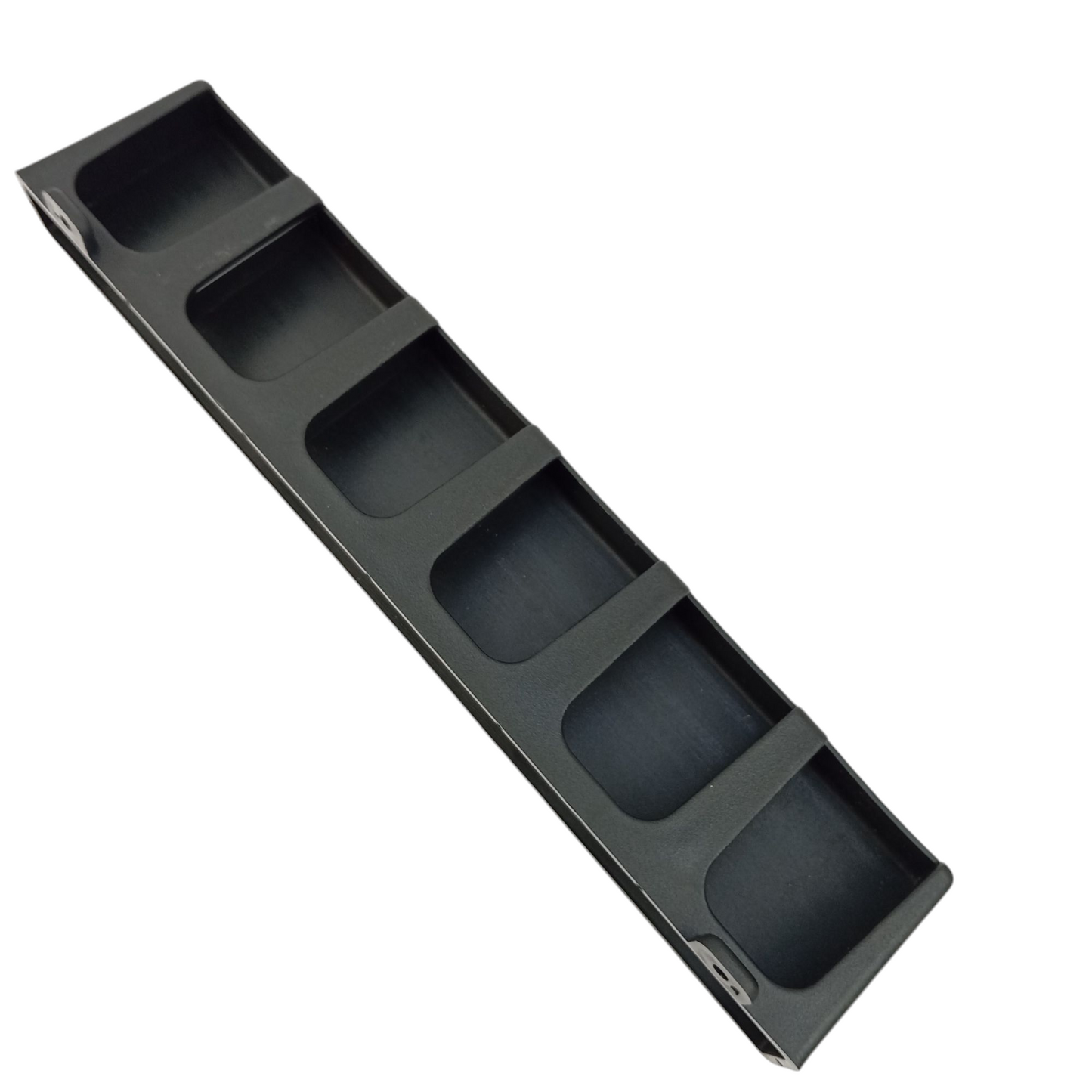 Fishing Rod Wall Mount -6 Rods -2 Parts With Screws & Mounting Cushion