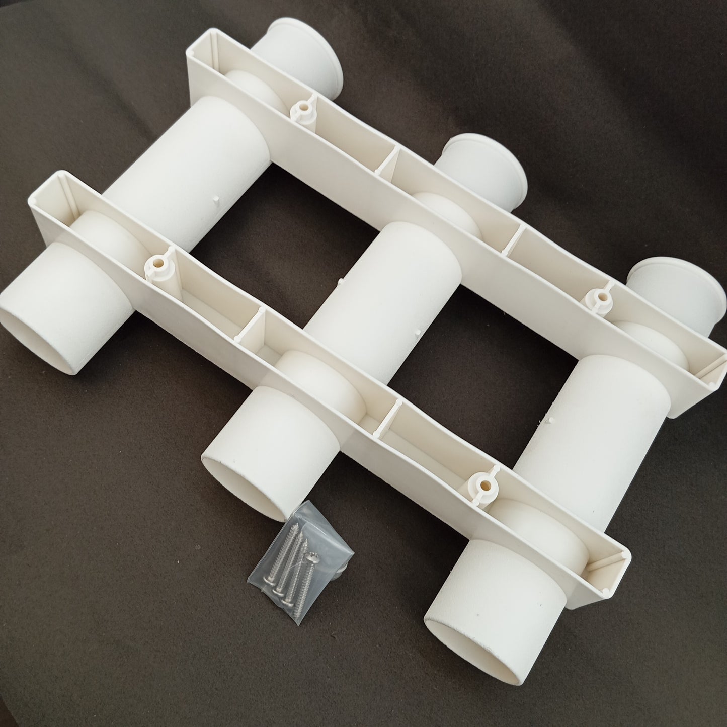 Fishing Rod Wall Mount With Reel-3 Partitions