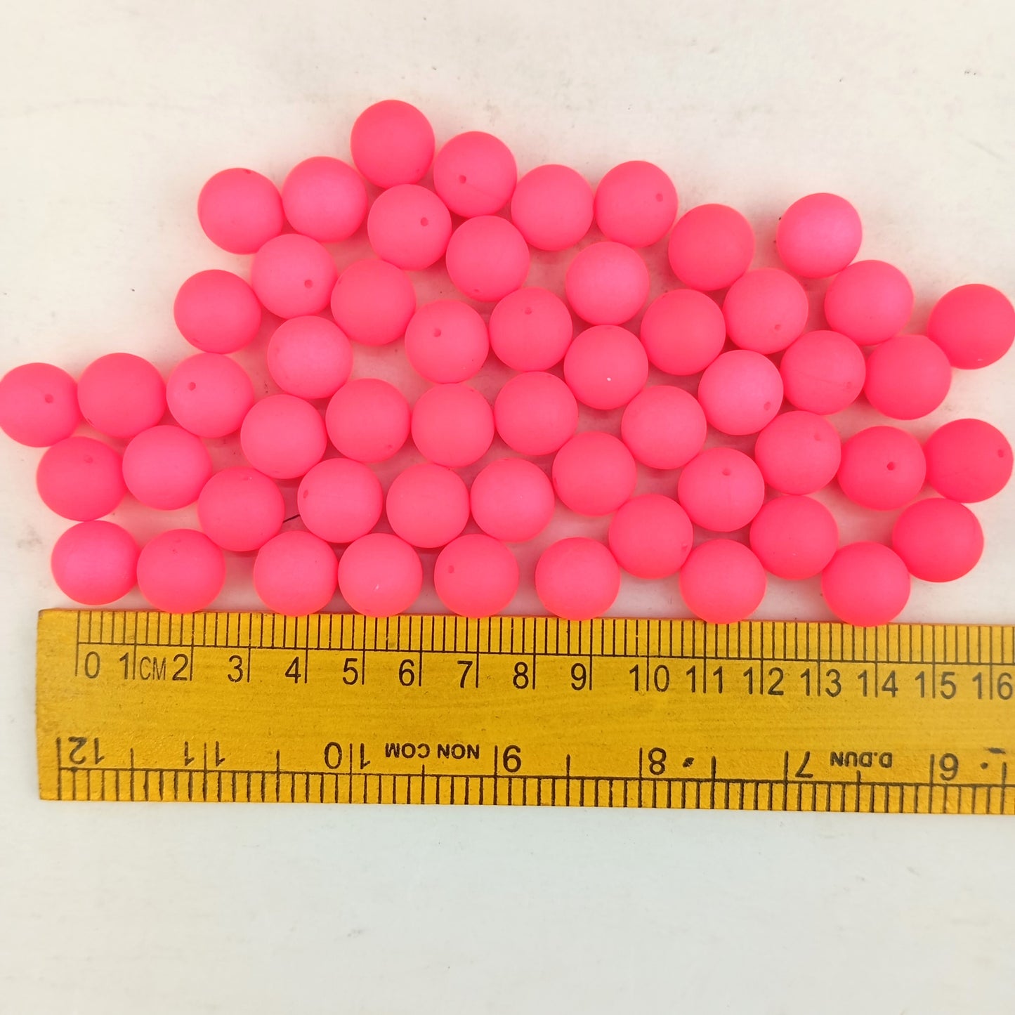 Fishing pop up balls - Foam balls - 12mm - Red color