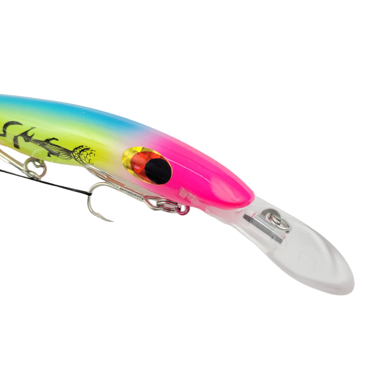 Floating Diving Fishing Lure - 16cm 25g Blue Tiger top Image