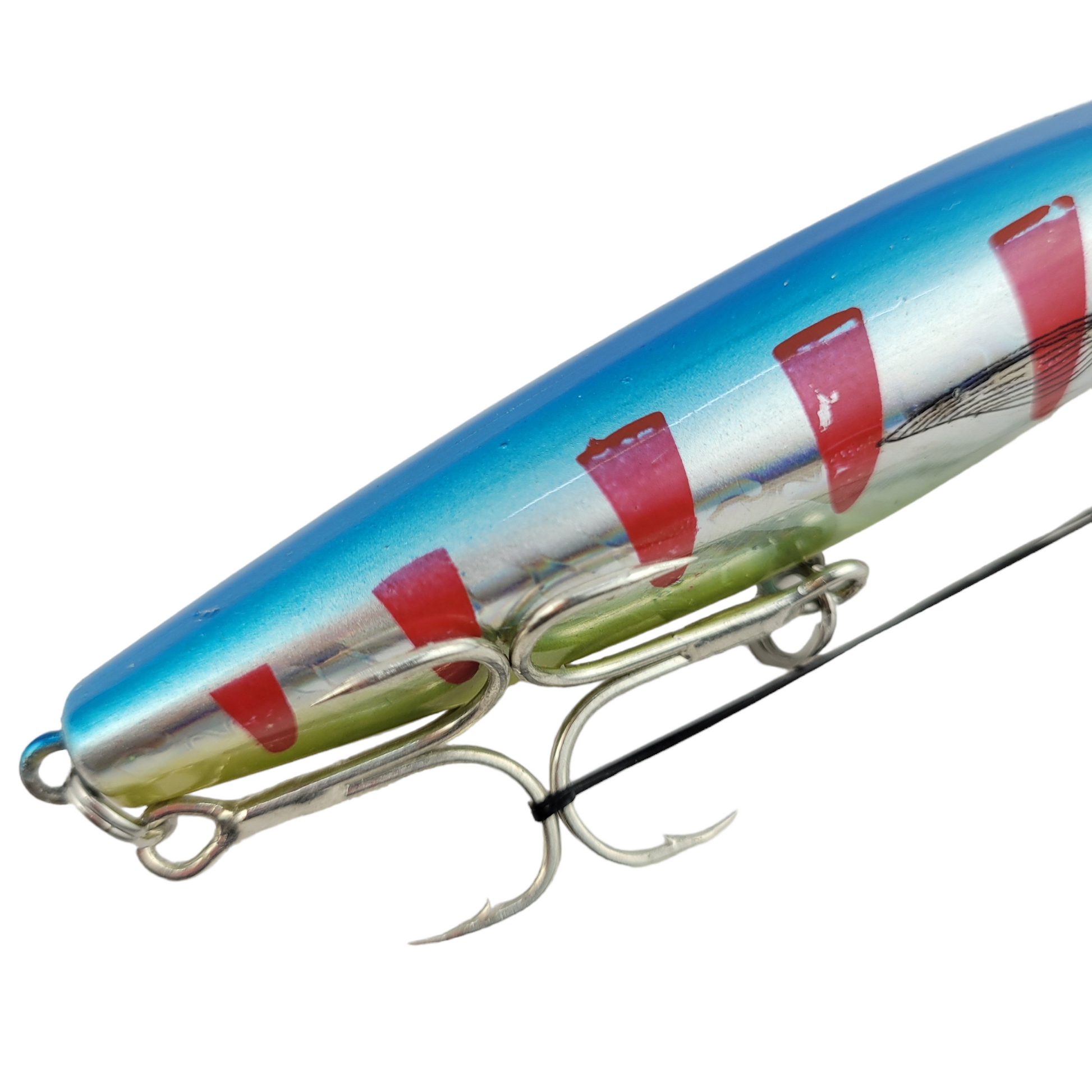Floating Diving Fishing Lure - 16cm 25g Fiery Blue bottom Image
