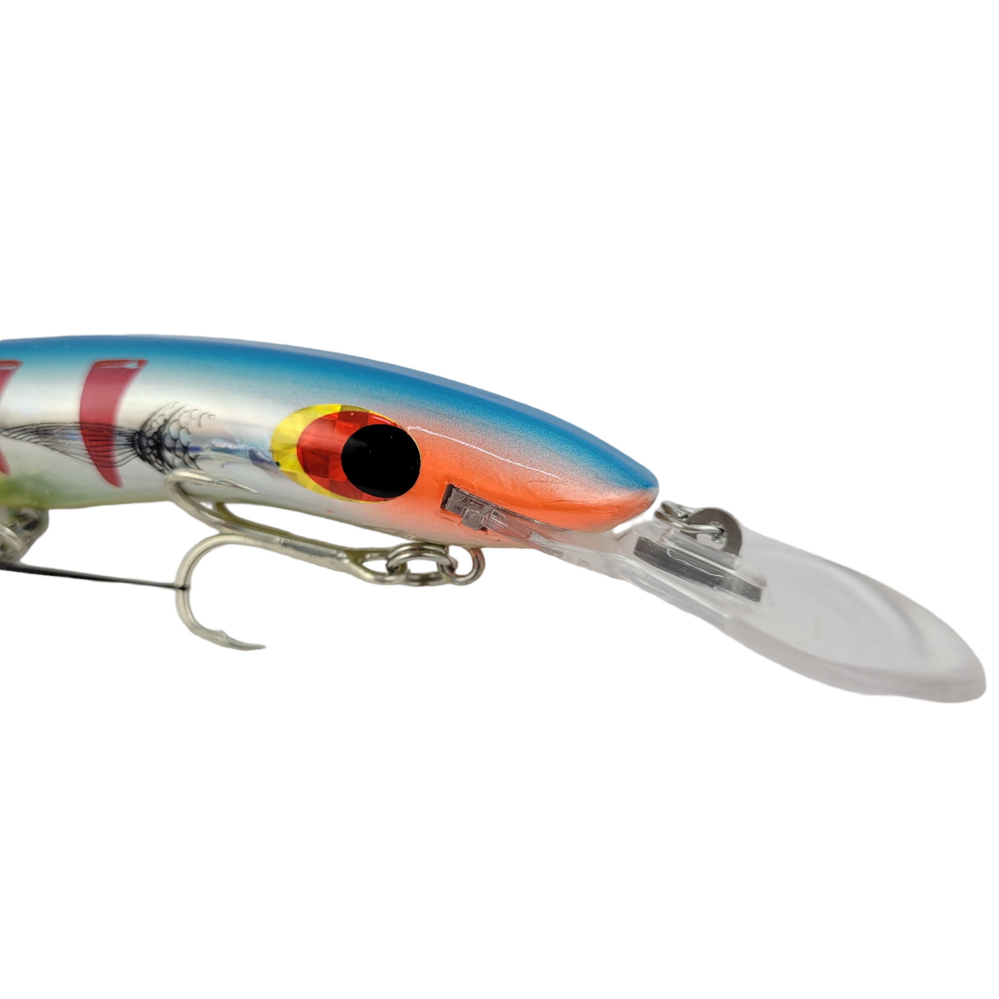 Floating Diving Fishing Lure - 16cm 25g Fiery Blue top Image