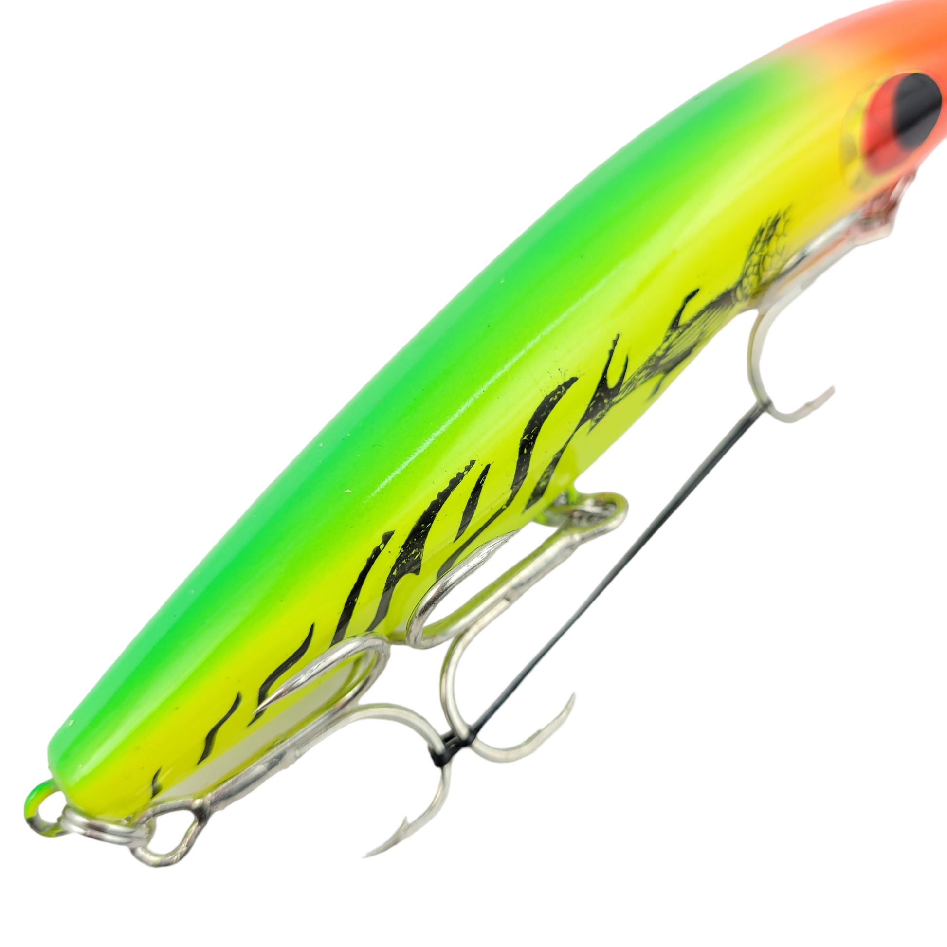 Floating Diving Fishing Lure - 16cm 25g Fiery Blue bottom Image