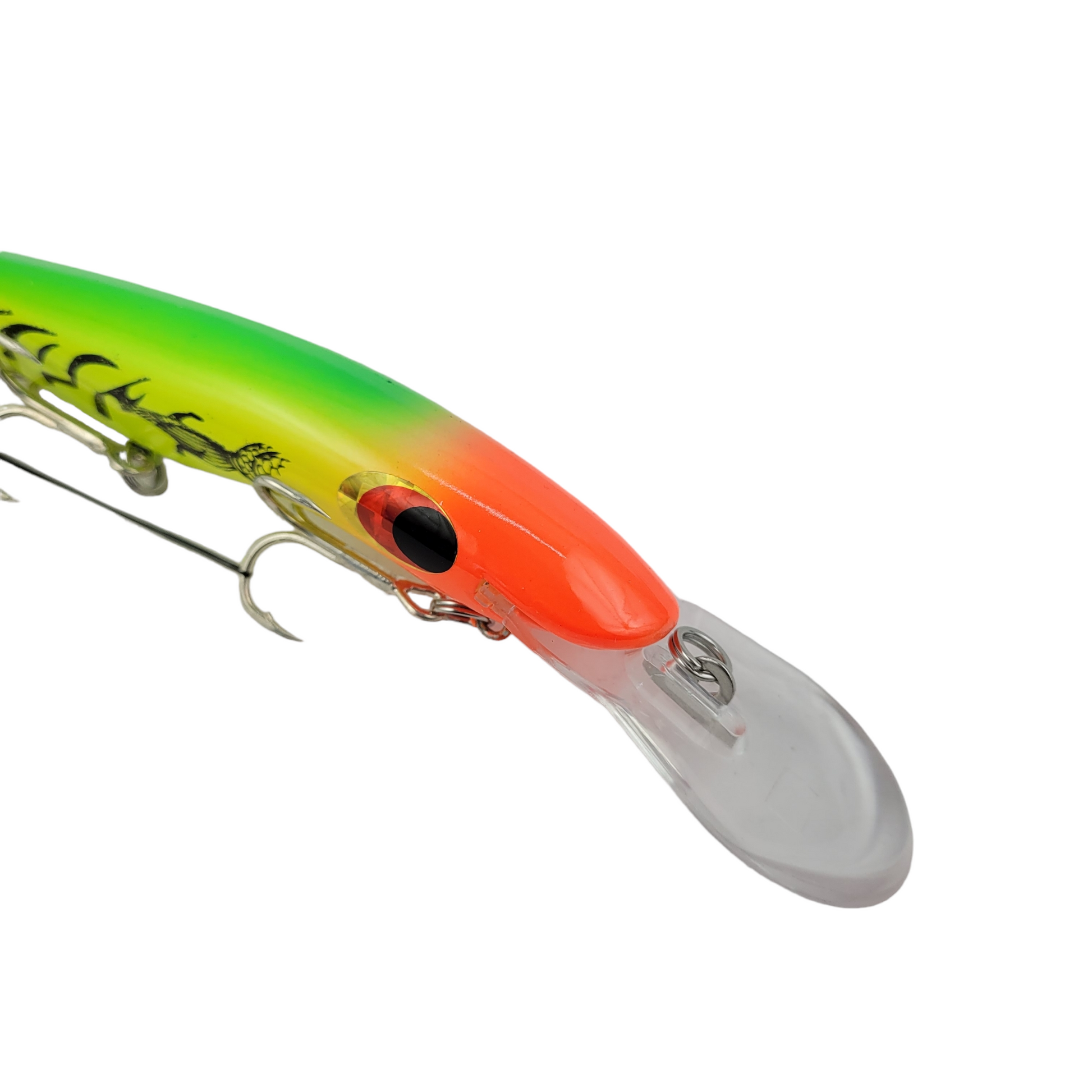Floating Diving Fishing Lure - 16cm 25g Fiery Blue top Image