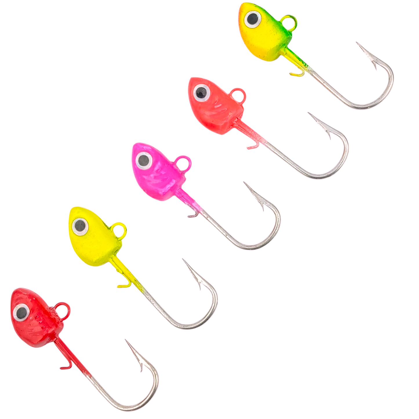 Hand Made Fishing Jig Heads Hook 4/0 -17gms