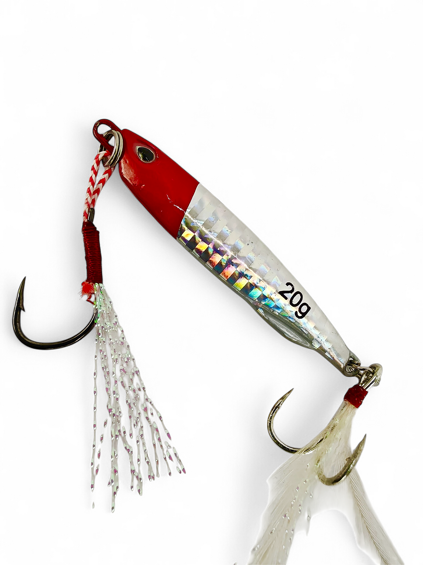 Jig Lure with Single Assist and Treble Hooks | 20g
