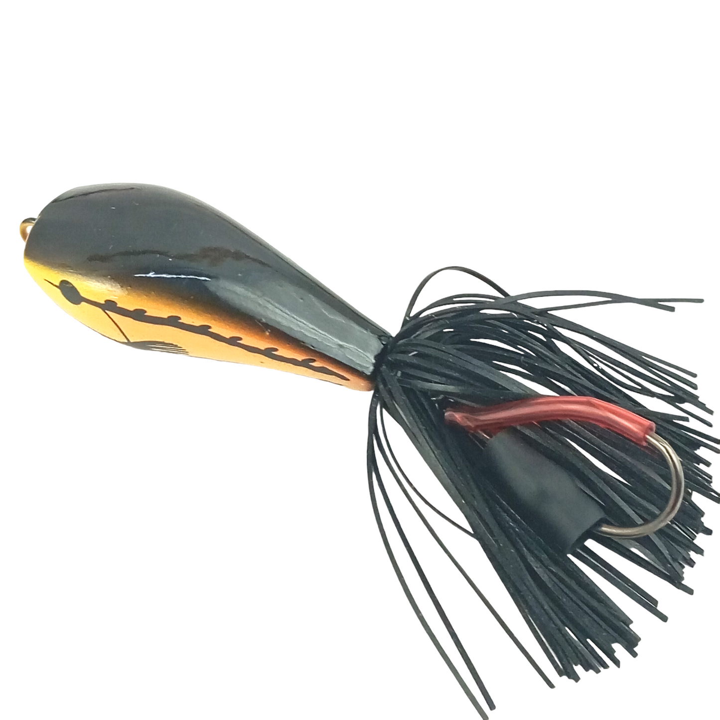 Jump Frog Lure With Skirts|11gms/5.5cm black image
