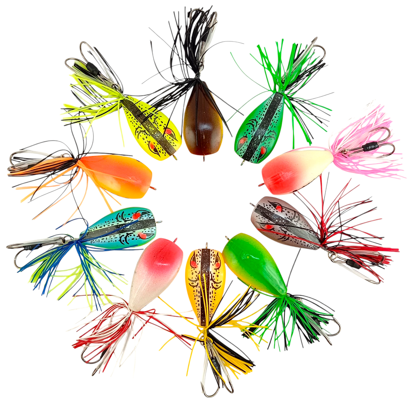 Jump Frog Lure With Skirts |10gms|5cm