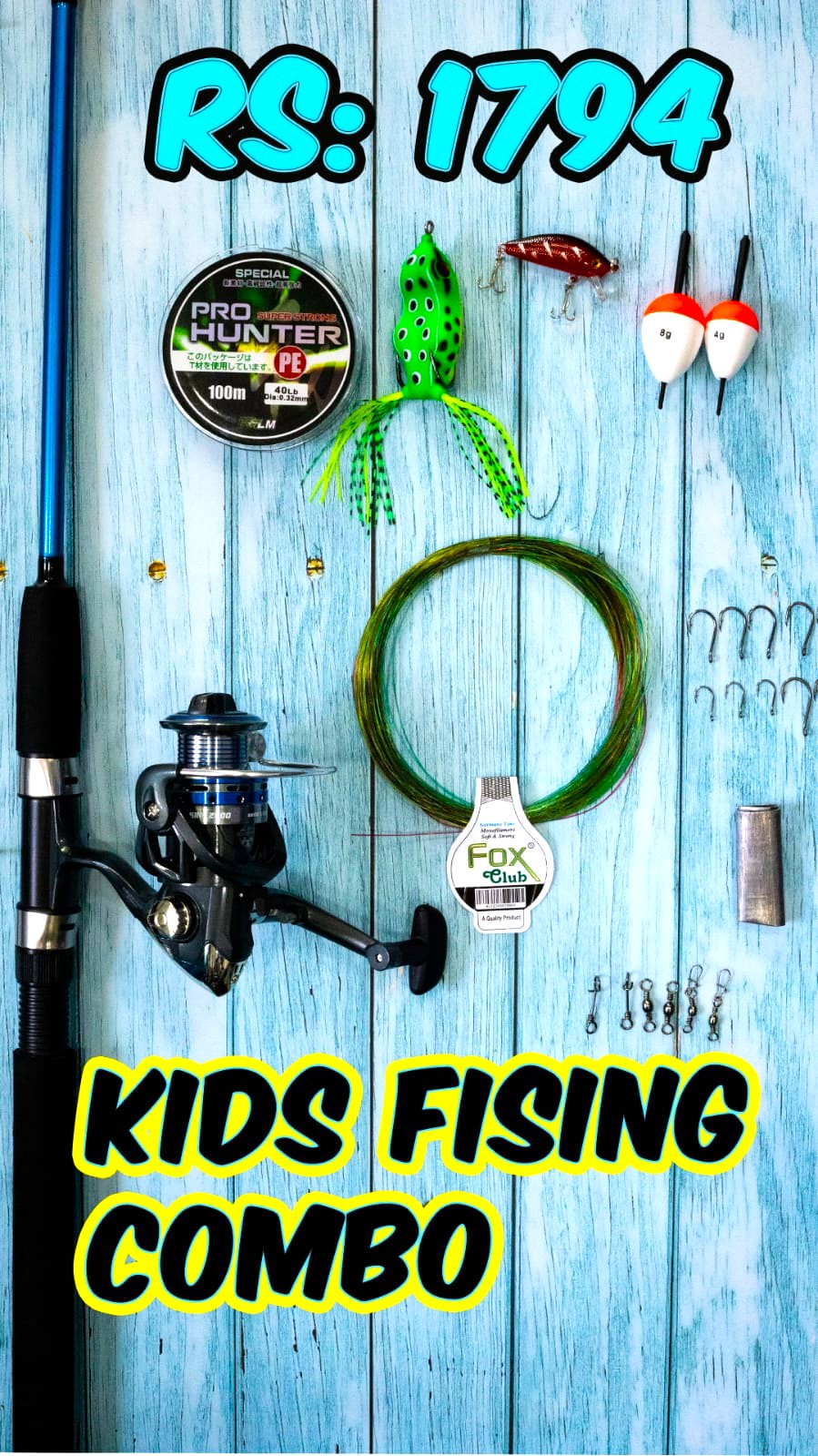 Kids Fishing Budget Friendly Beginner Fresh Water Combo