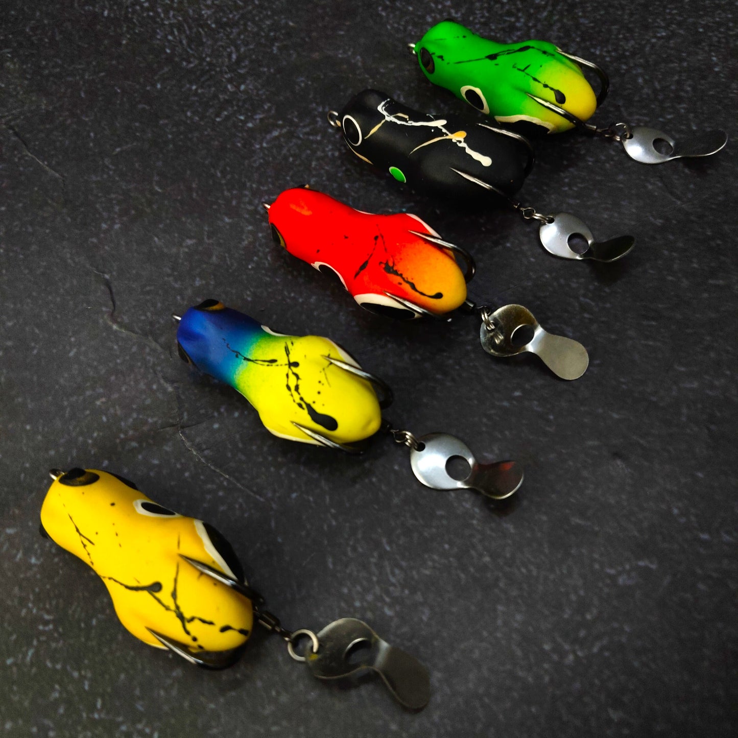 Lark Baby Tiger| 9gms |5cm |Hand Made Frog Lure