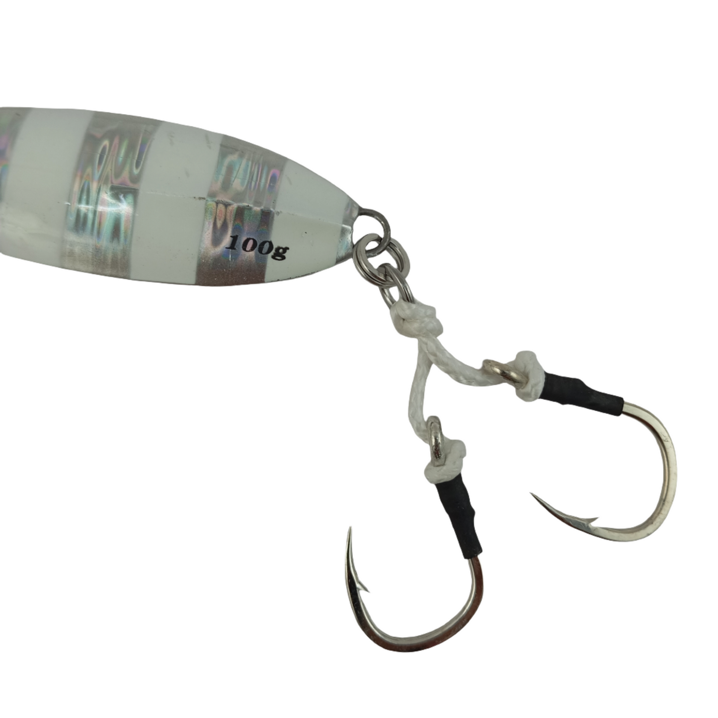 Littma Jig Katana Fall 100gms Jig Fishing Lure Hook Close Up Image