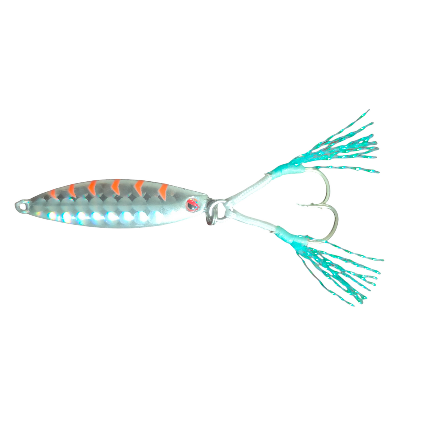 Littma_Jig_Katana_Slow_10gms_Jig_Fishing_Lure_-Dot_Tiger_Close_Up_Image