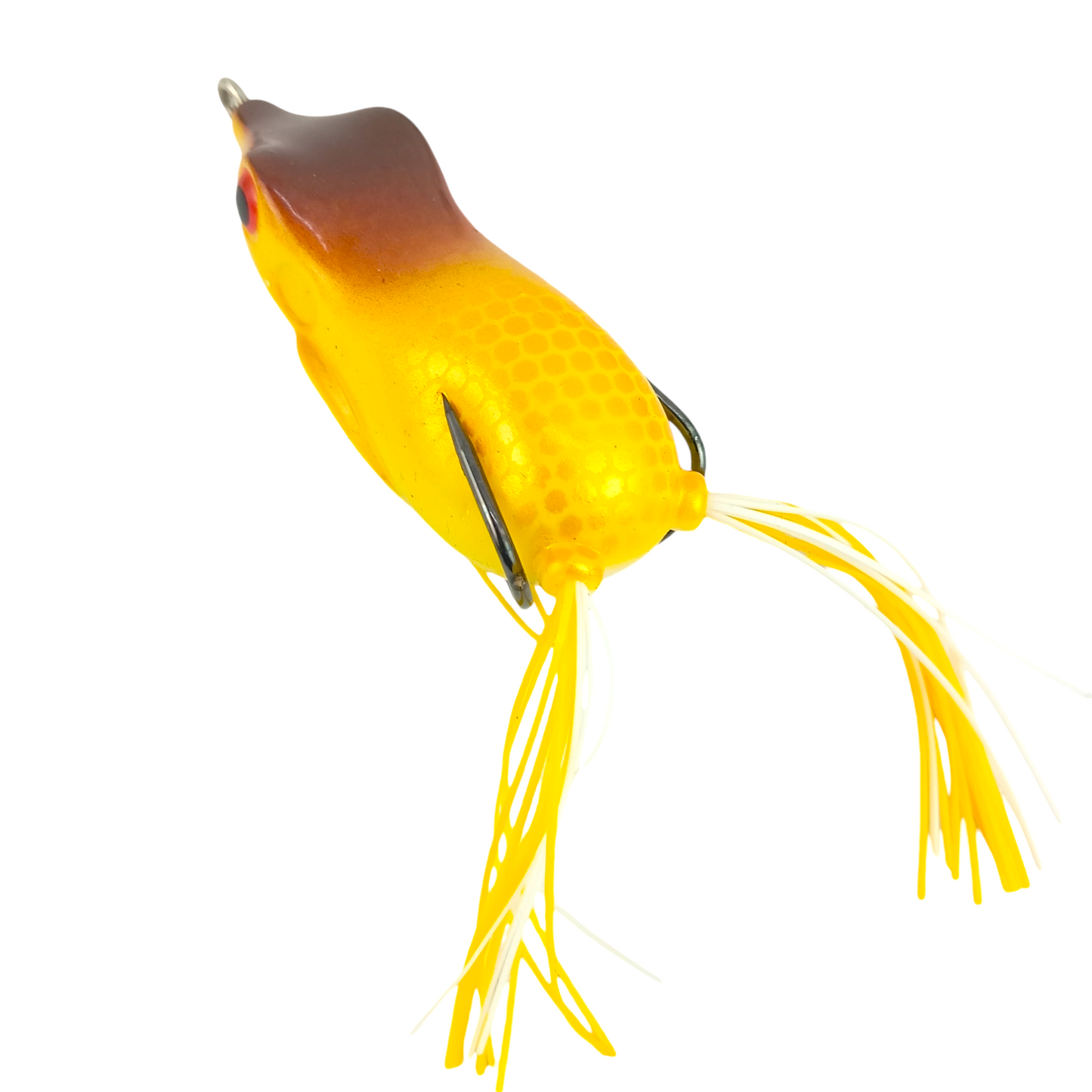 Long Casting Frog Fishing Lure 21gms 7cm Poison Golden Close Up Image