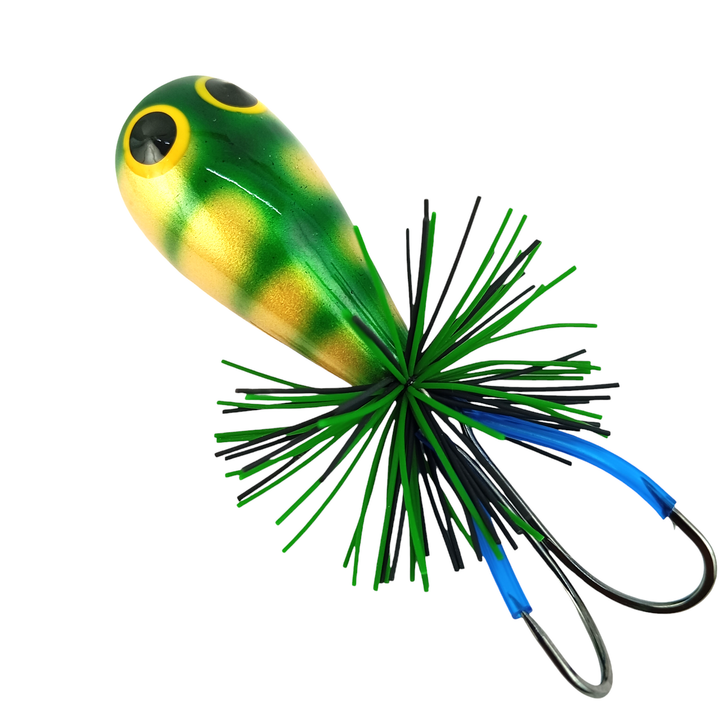 Lures FactoryTriton Jumper Frog 4.5cm11gms Green Gold Close Up Image