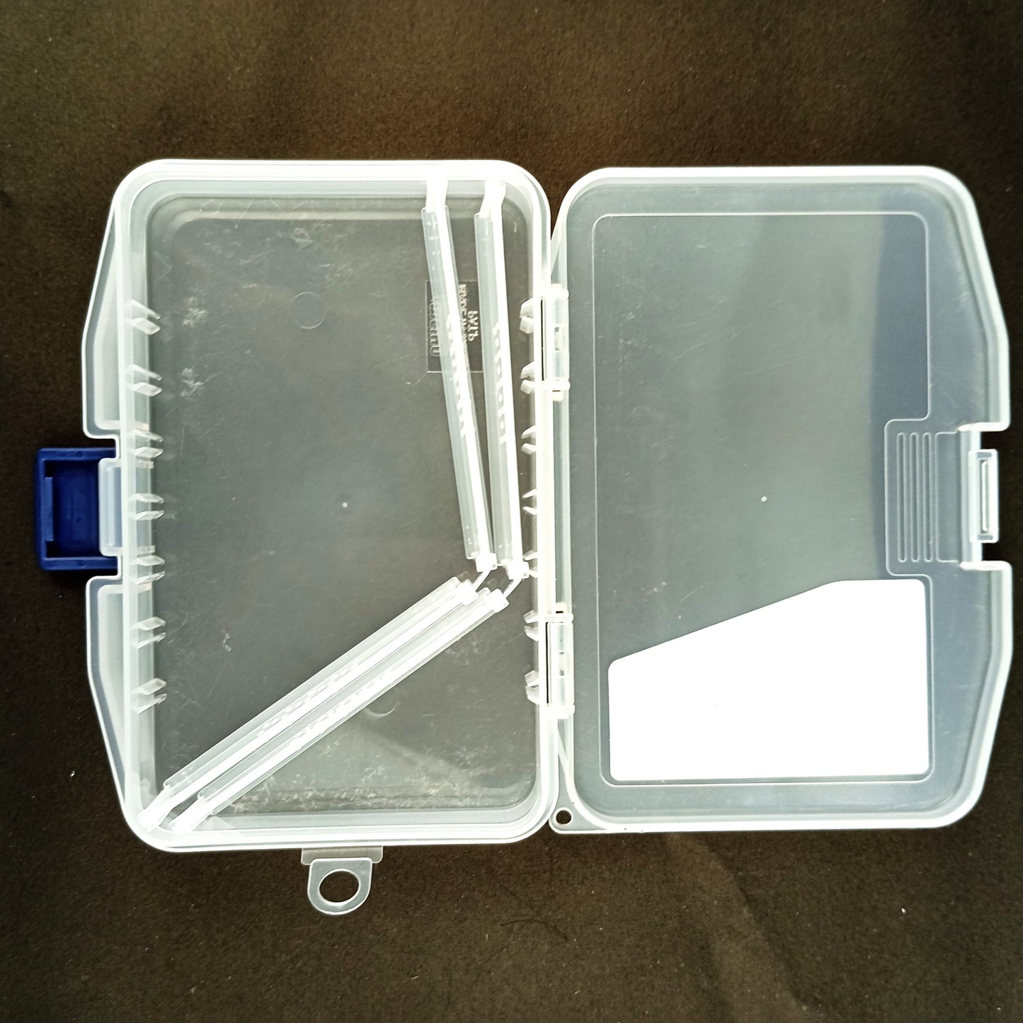 Meiho Lure Case F 5 Compartments Fishing Tackle Box Open Image