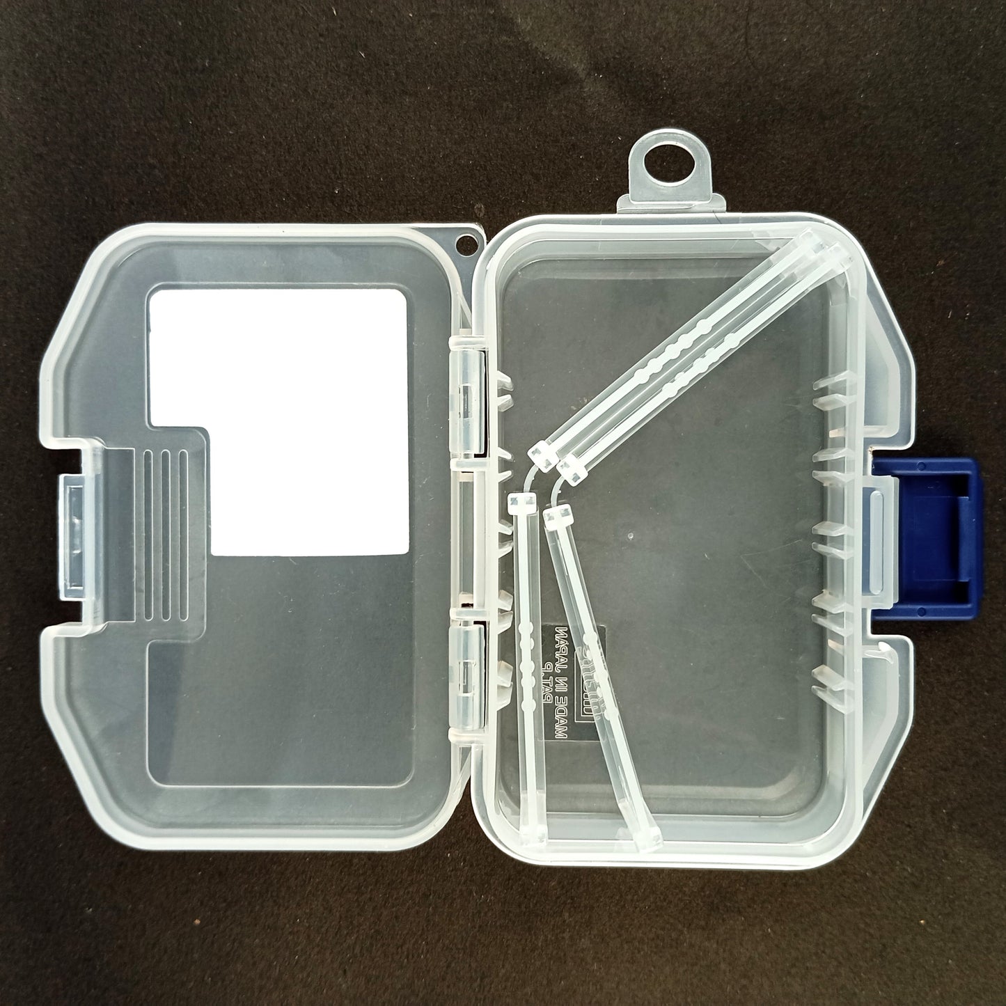 Meiho Lure Case SS Compartments Fishing Tackle Box open Image