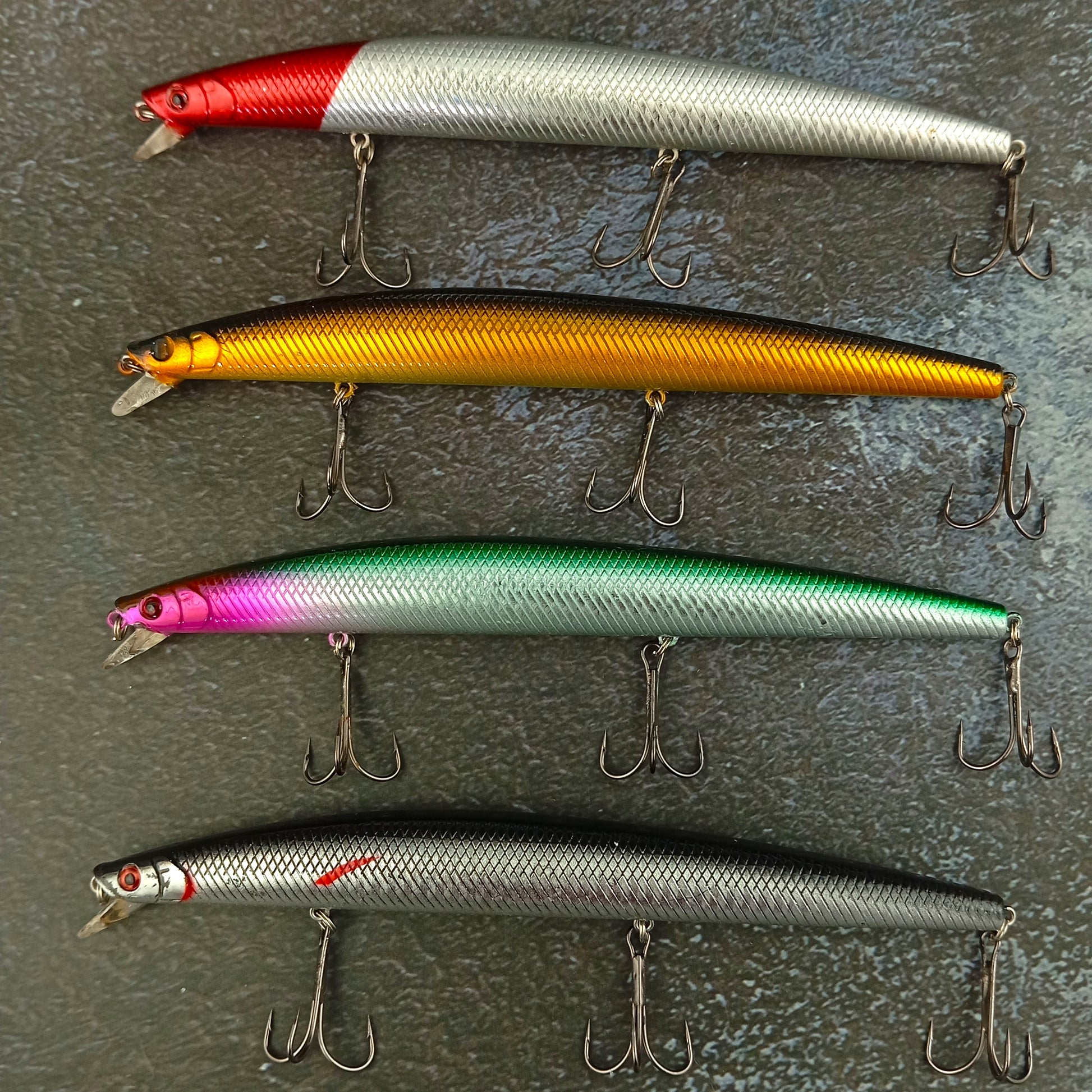 Minnow  Fishing Lure - 175mm 26gm All Colors Close Up Image