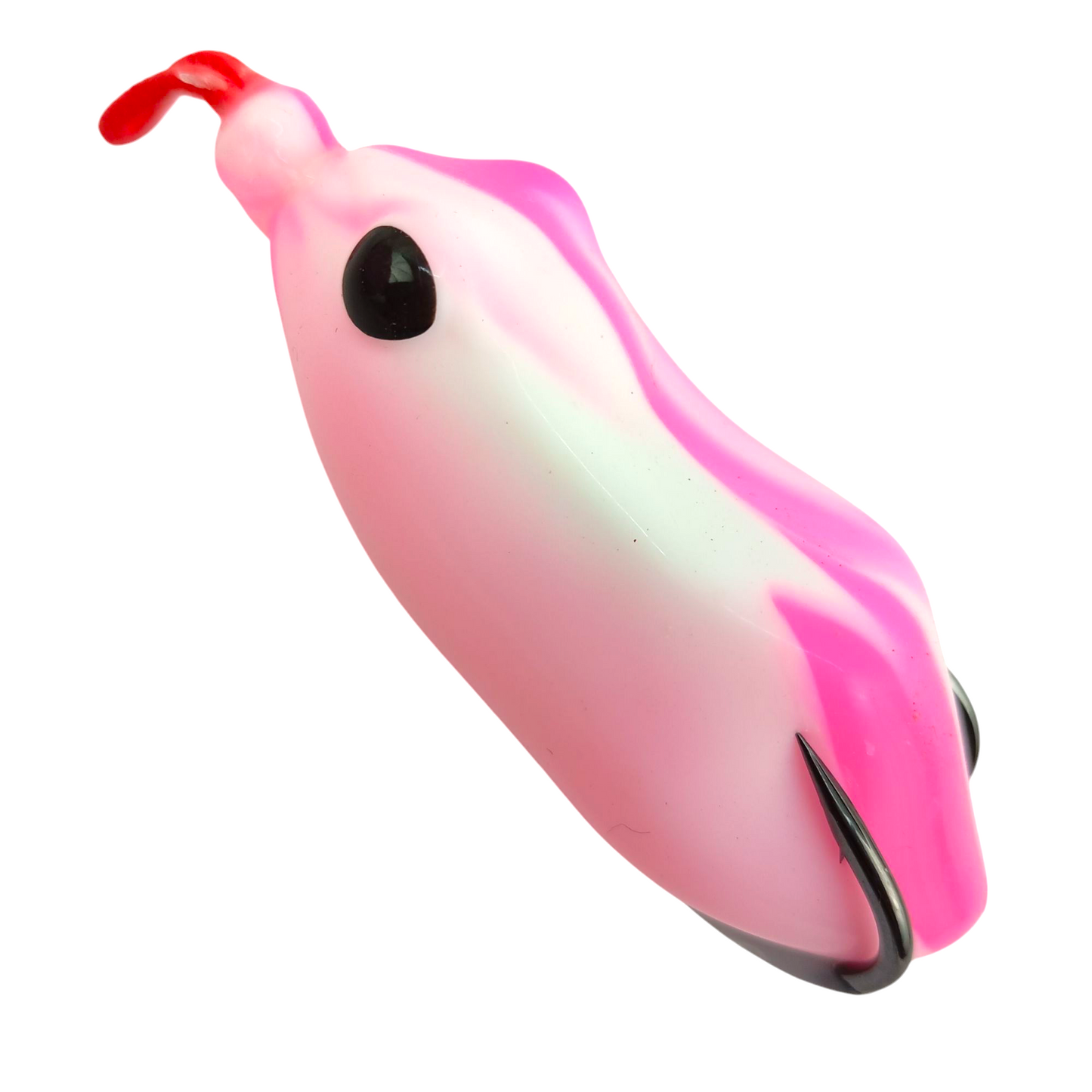 Morizo Fishing Frog Lure 6.5cm 13gms Pink Close Up Image