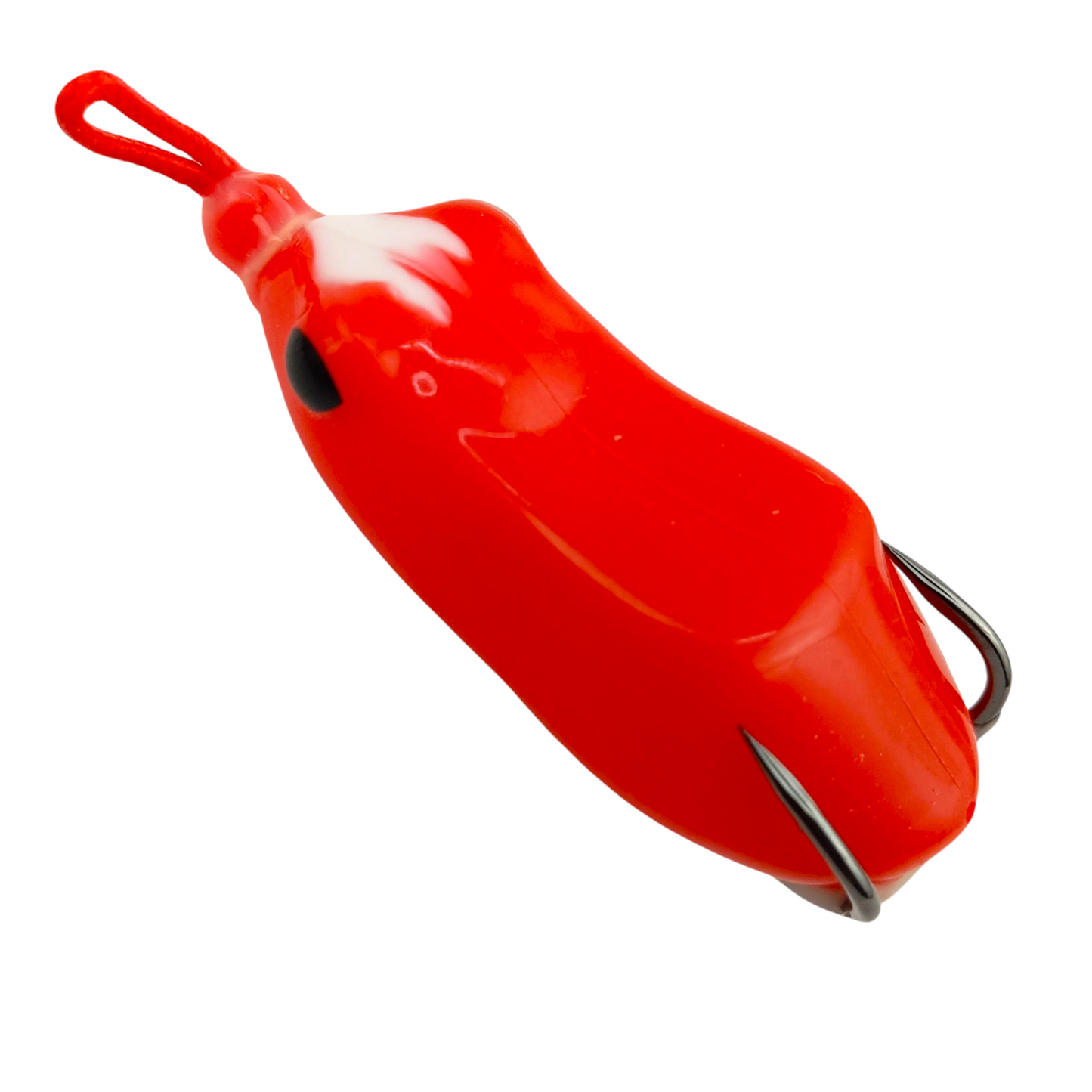 Morizo Fishing Frog Lure 6.5cm 13gms Red Close Up Image
