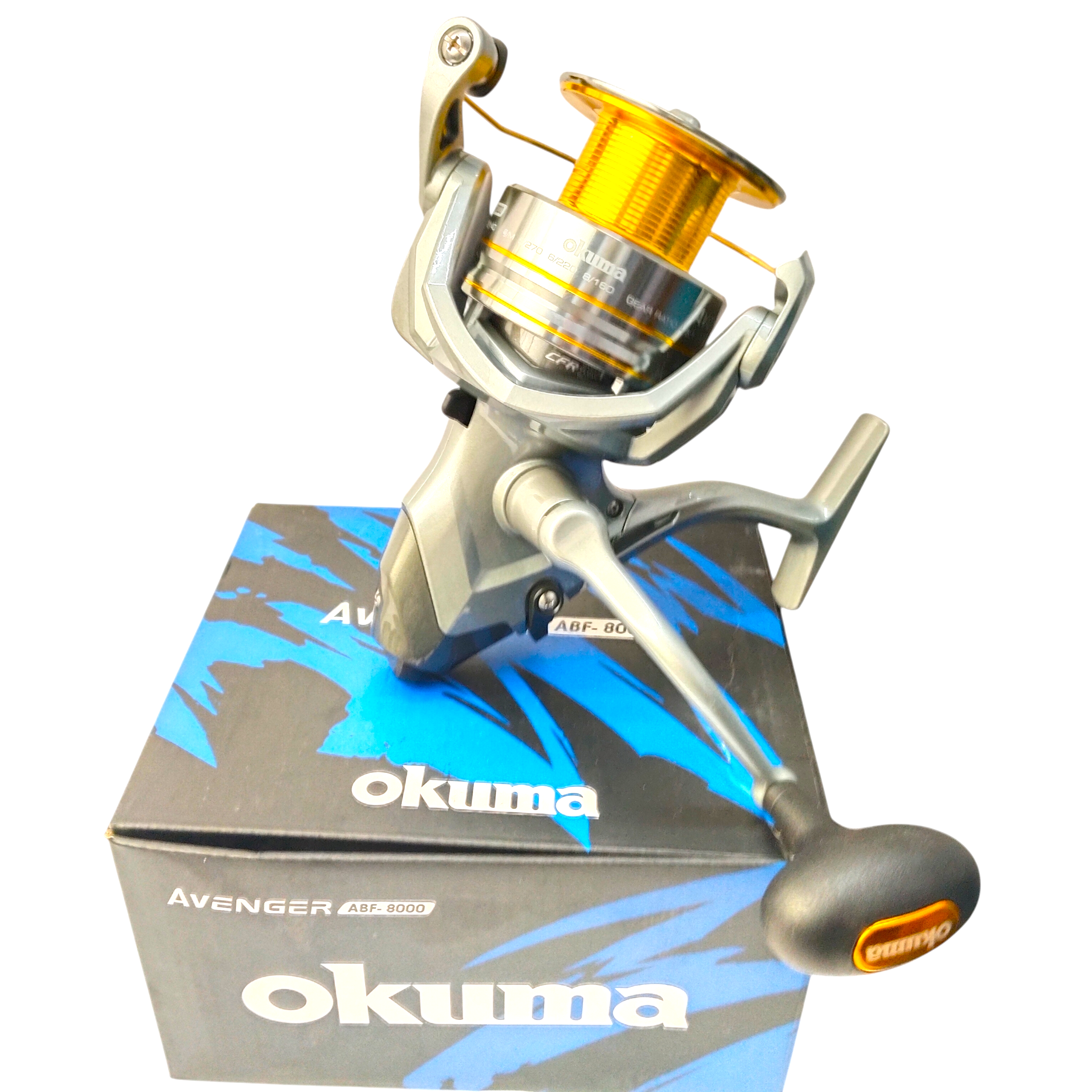 Okuma Avenger ABF-8000 Spinning Fishing Reel – Fish With Hanish Tackles