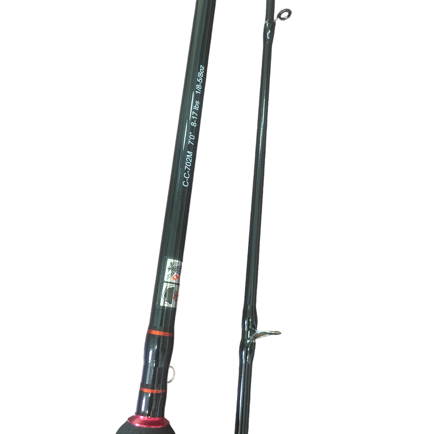 Blank close up image another angle Okuma Ceymar Baitcasting Fishing Rod 7Ft/3.5-17gms/8-17 lb