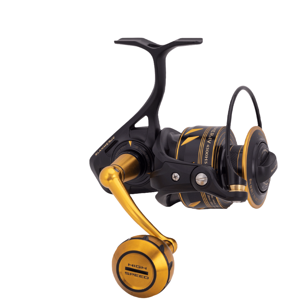 Penn-Slammer-4500HS-Spinning-fishing-reel-image-with power knot ht 100 deag