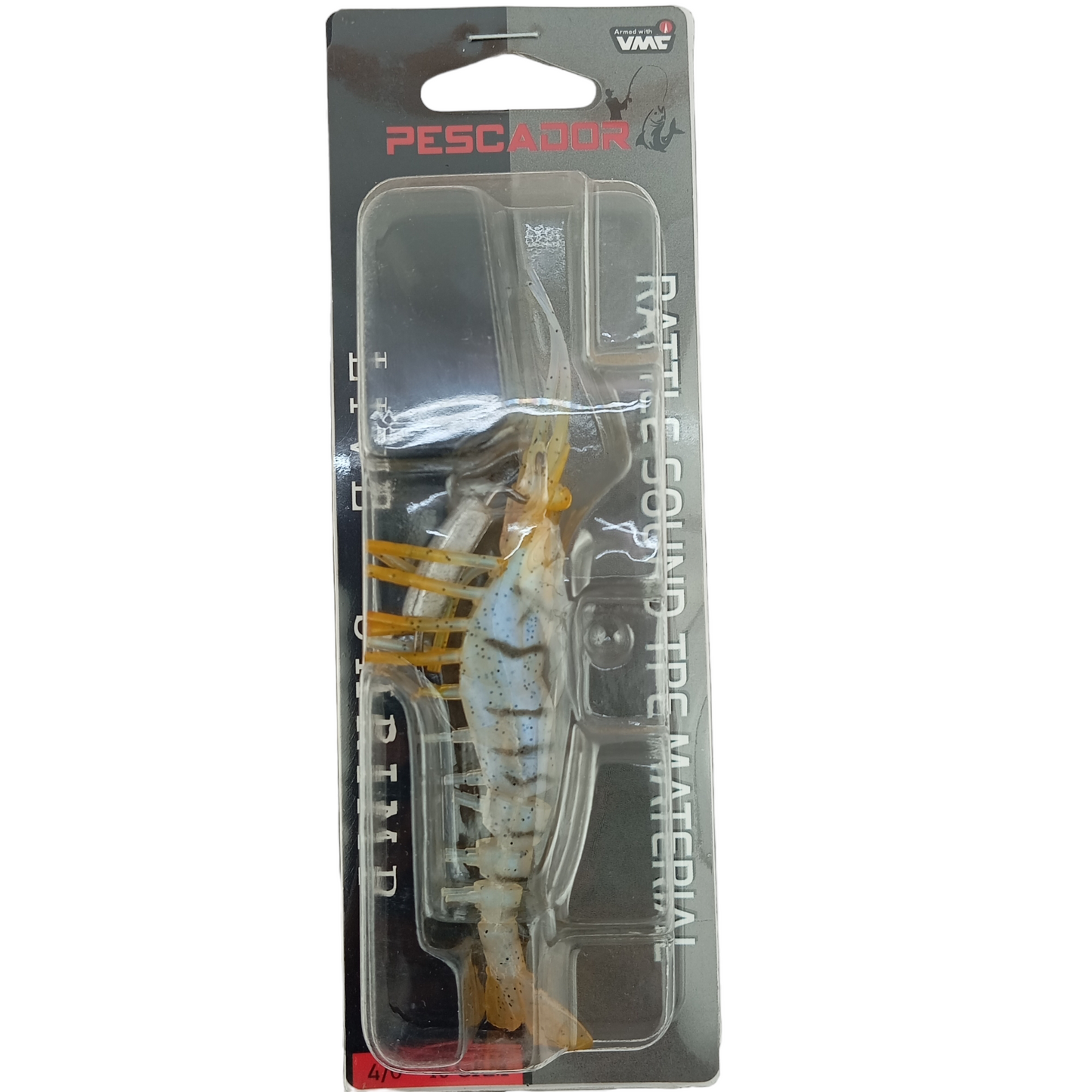 Pescador Shrimp Fishing Soft Lure| Size 4-0/16gm image
