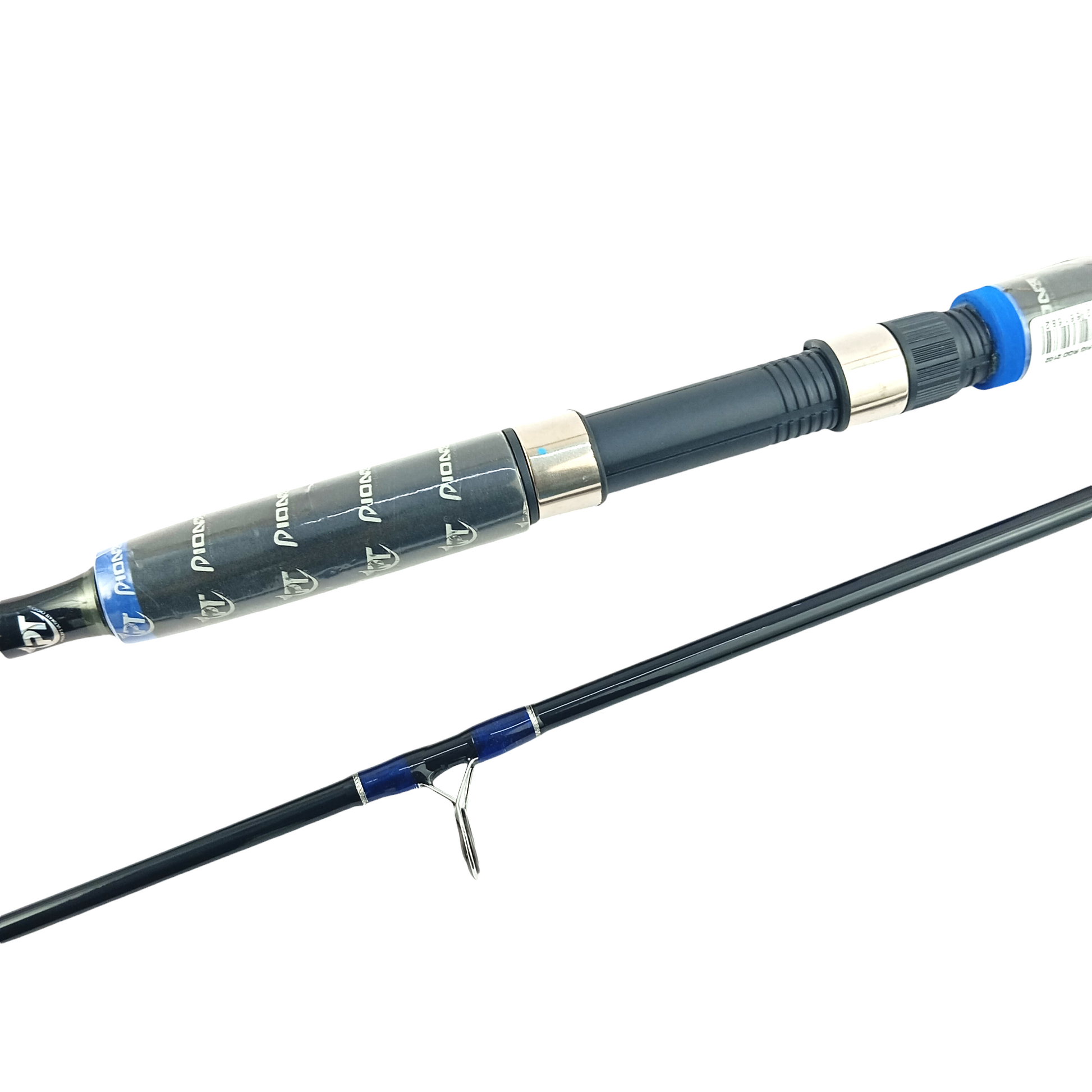 Pioneer Cruiser Strong Fiberglass 7ft Spinning Fishing Rod Reel Holder Image