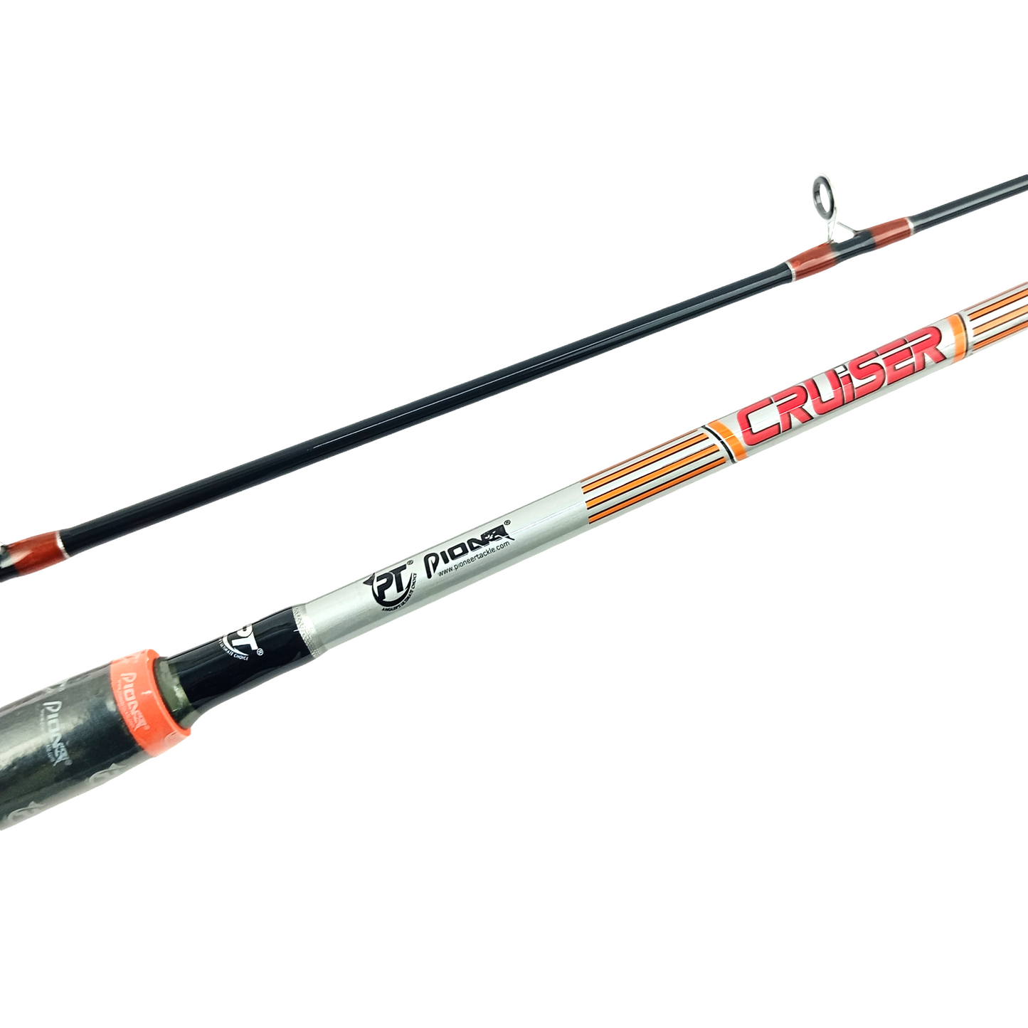 Pioneer Cruiser Strong Fiberglass 7ft Spinning Fishing Rod Blank Close Up Image